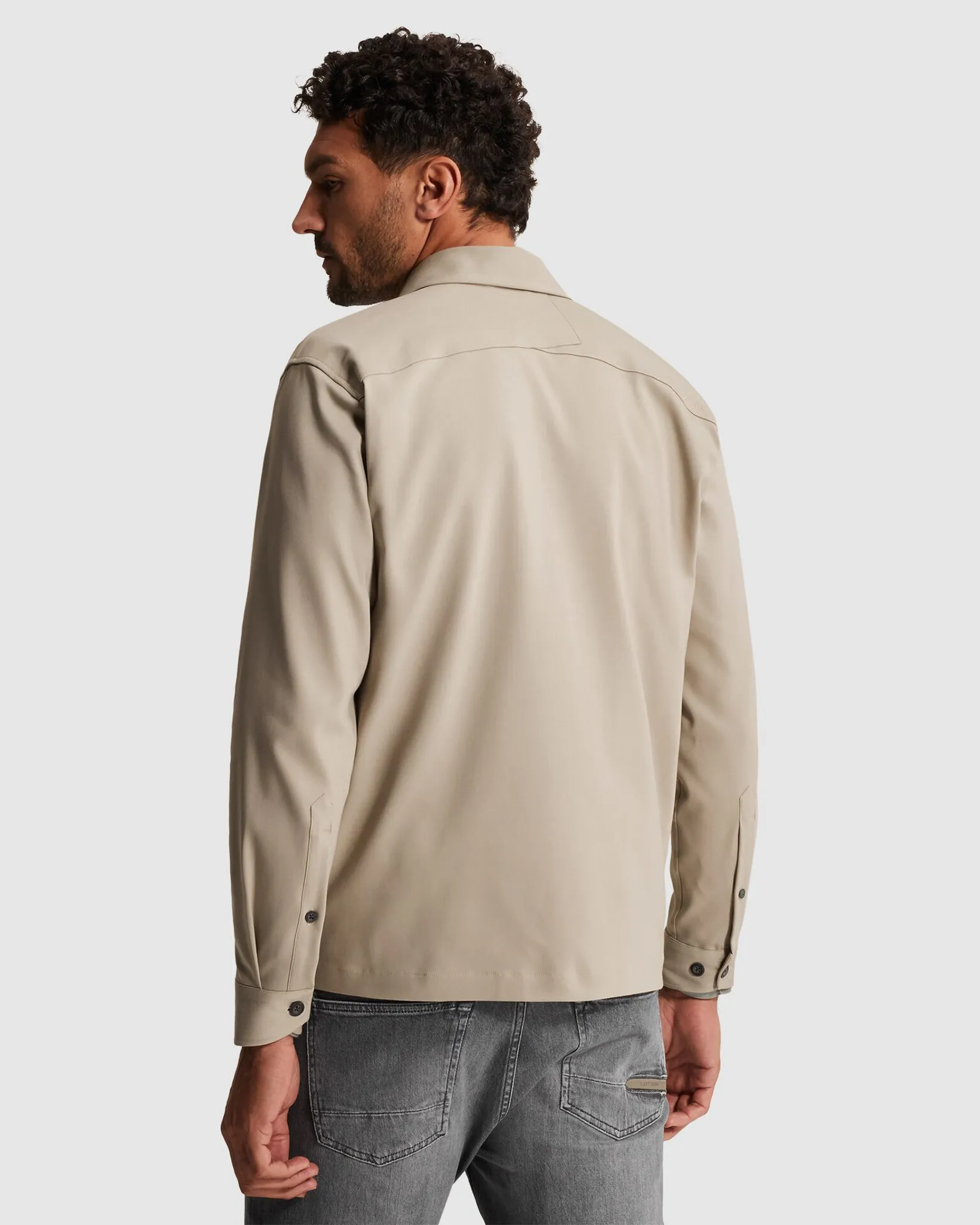 Cast Iron Overshirt Grijs 107291-001-L