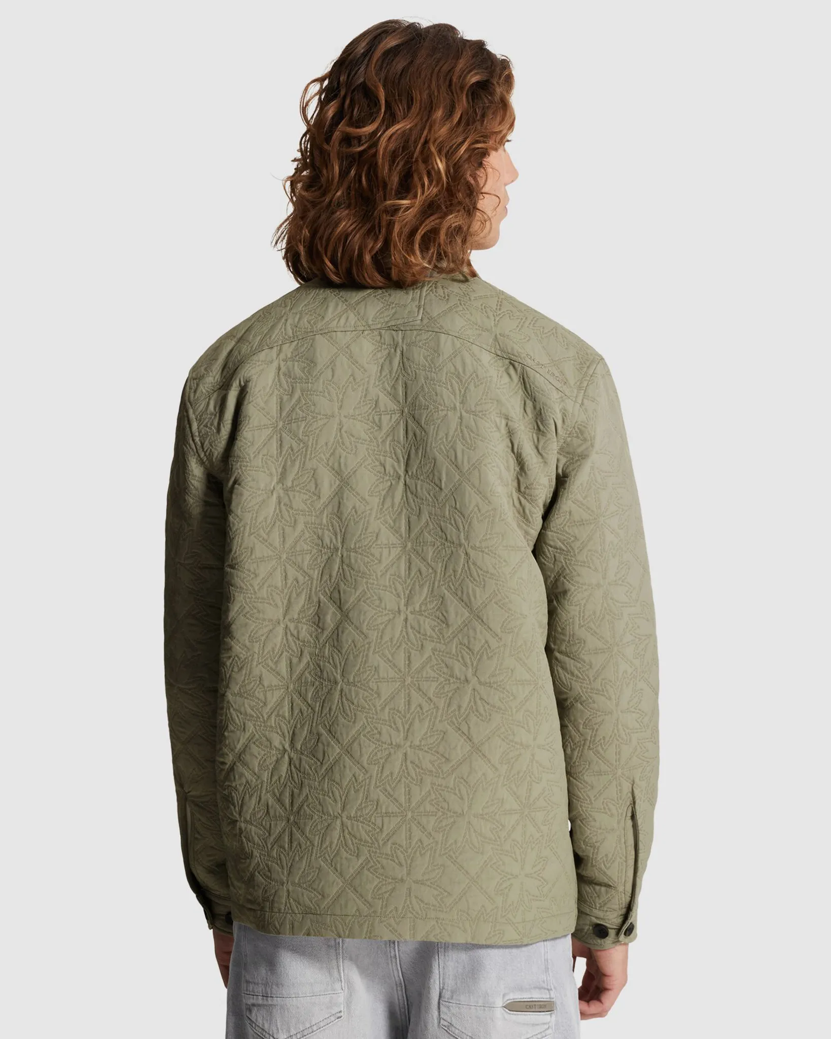 Cast Iron Overshirt Groen 107293-001-L