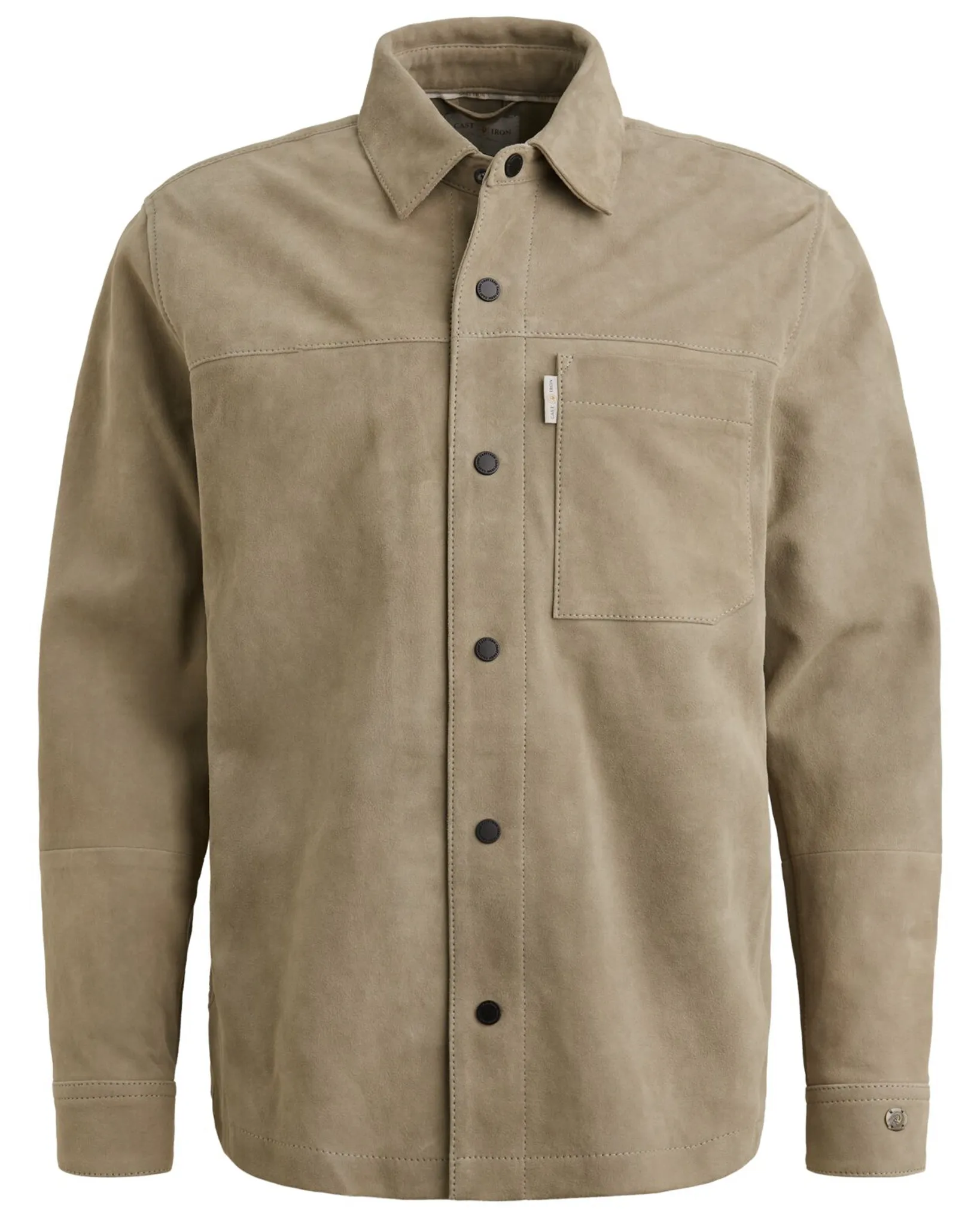 Cast Iron Overshirt Groen 107294-001-L
