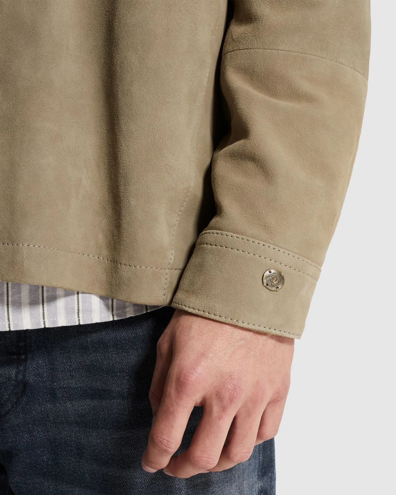 Cast Iron Overshirt Groen 107294-001-L