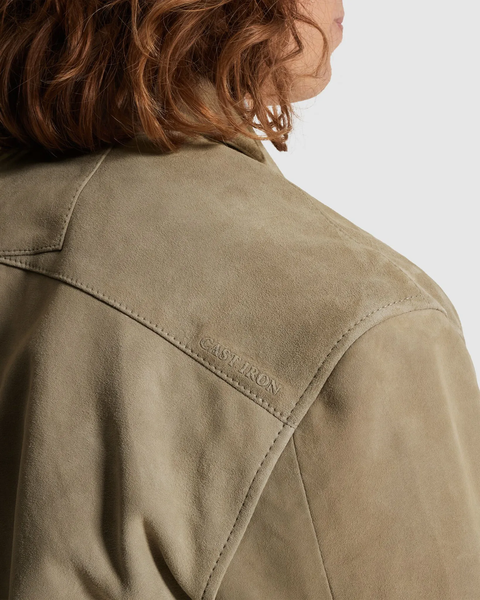 Cast Iron Overshirt Groen 107294-001-L