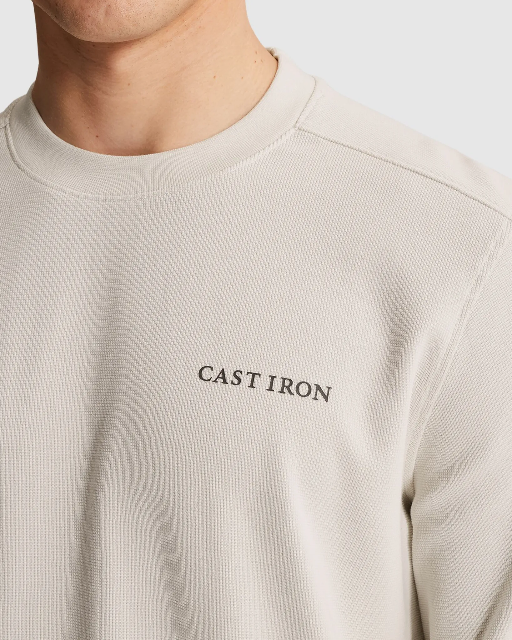 Cast Iron T-shirt Wit 107297-001-L