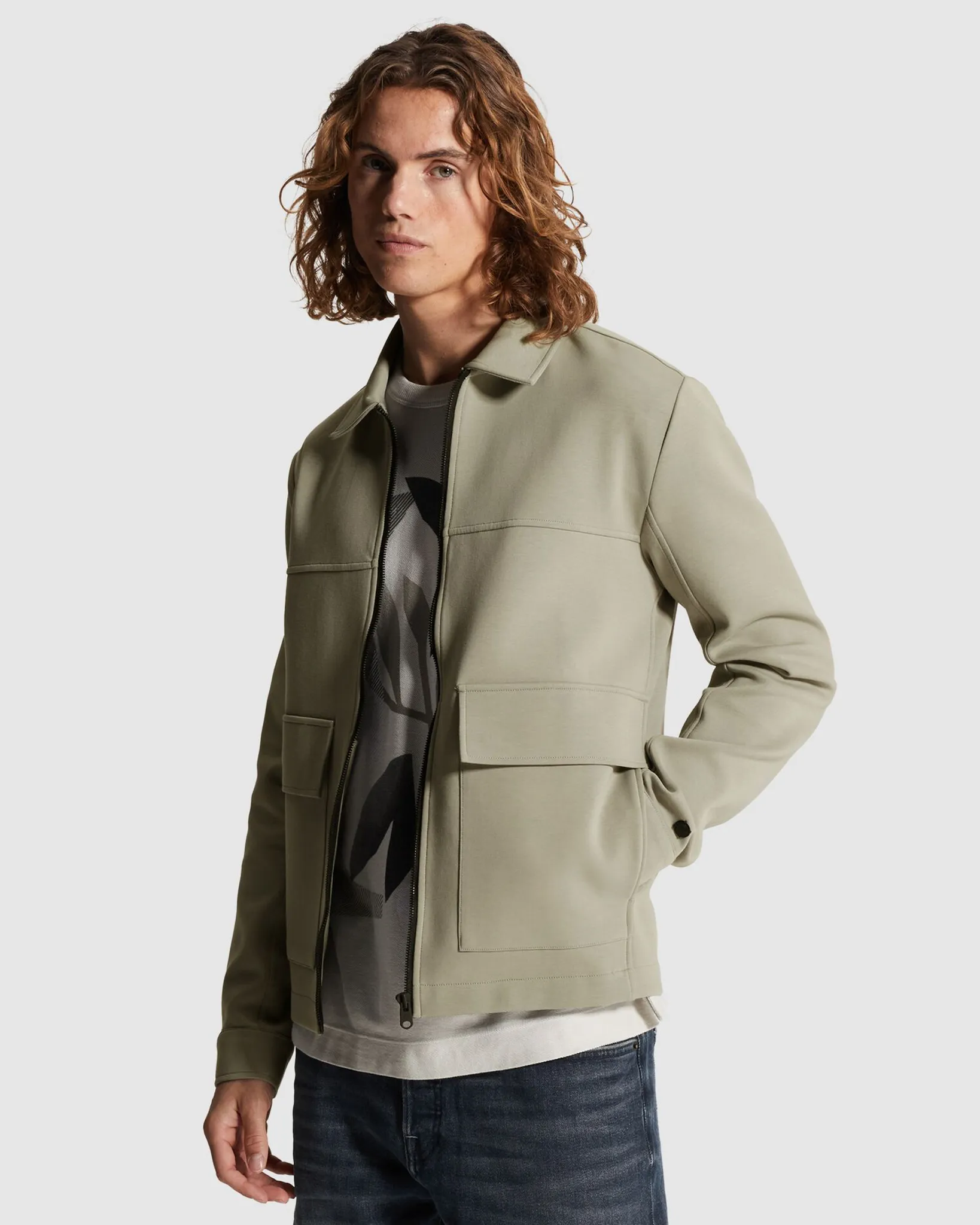 Cast Iron Vest Groen 107300-001-L