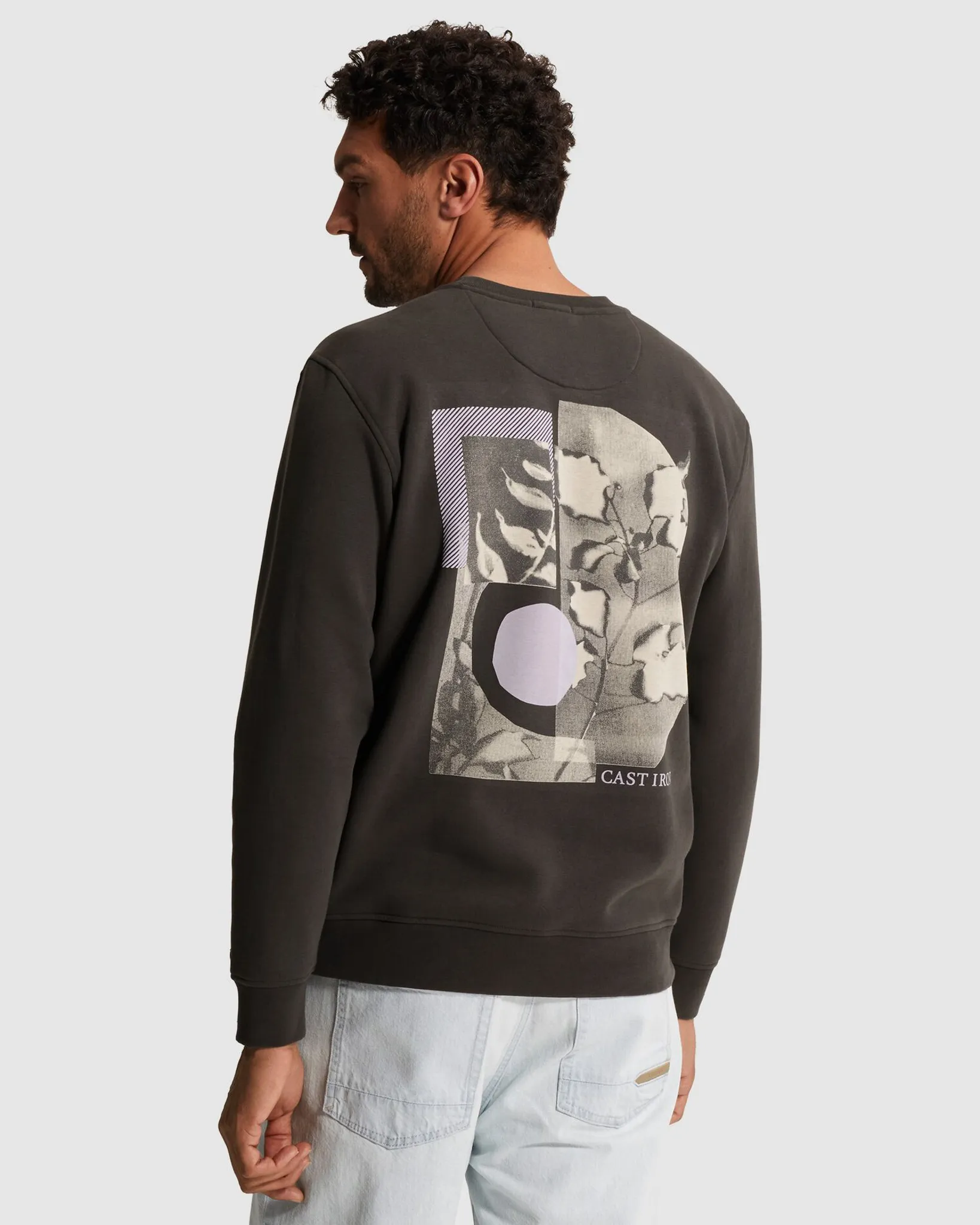 Cast Iron Sweater Zwart 107302-001-L