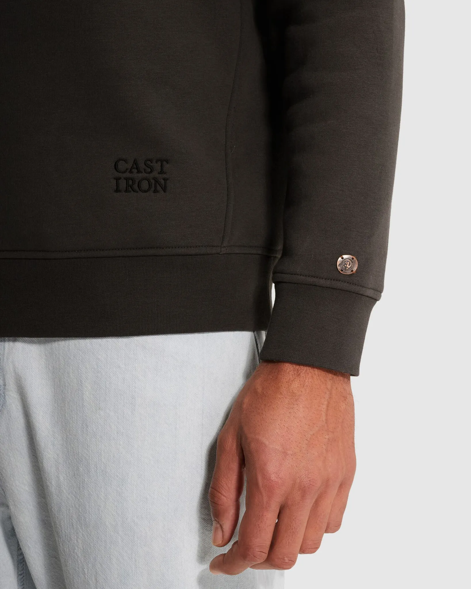 Cast Iron Sweater Zwart 107302-001-L