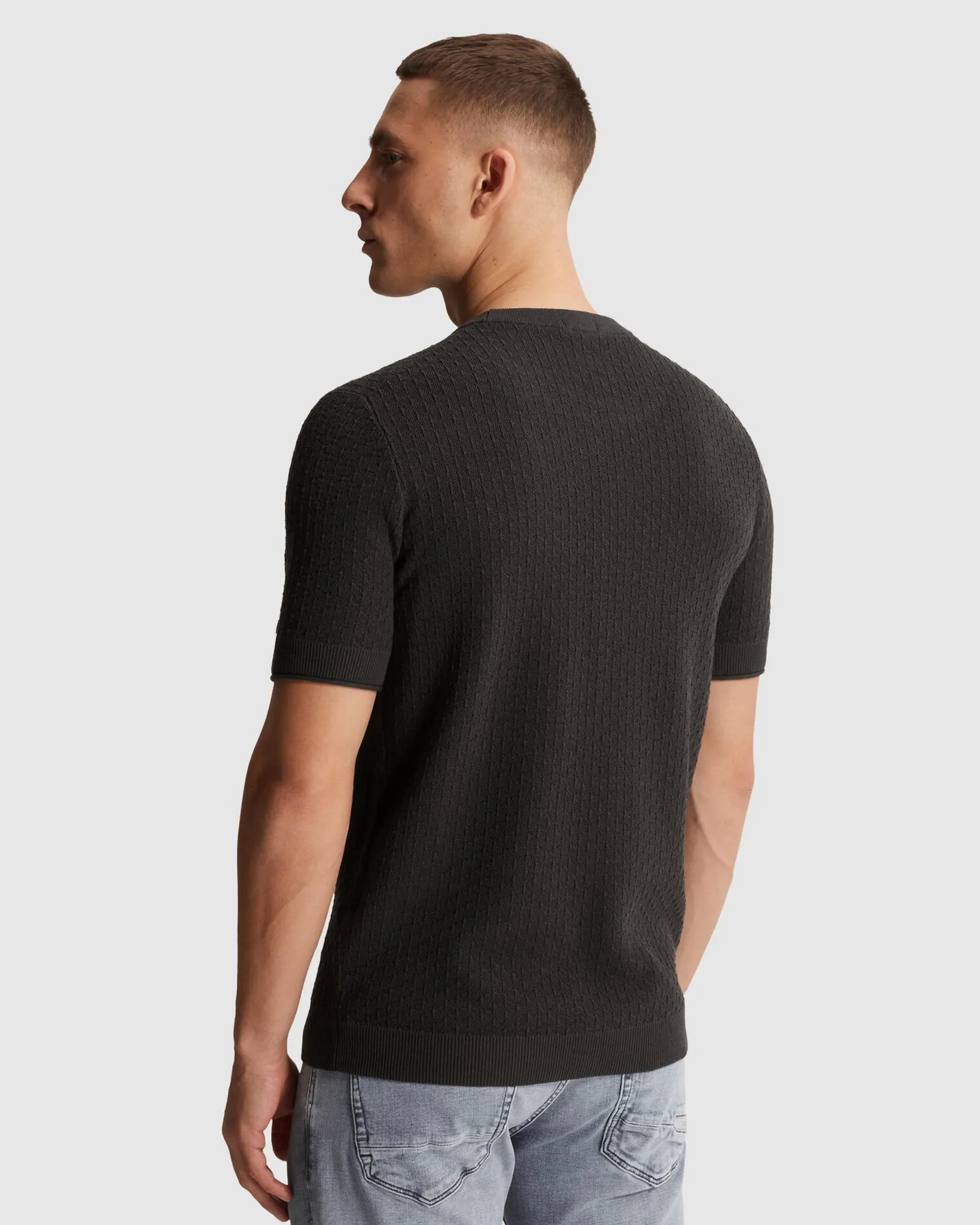 Cast Iron T-shirt Zwart 107304-001-L