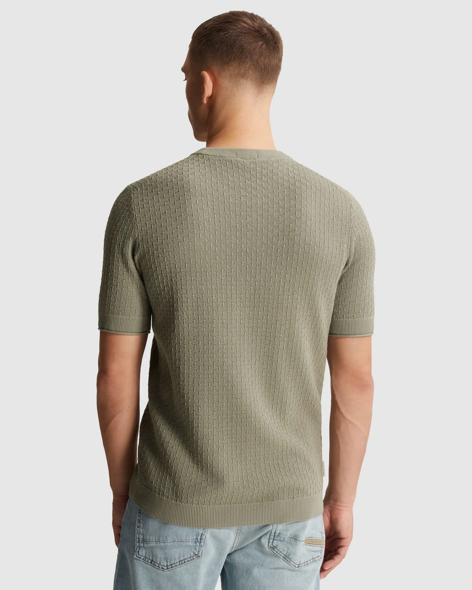 Cast Iron T-shirt Groen 107305-001-L