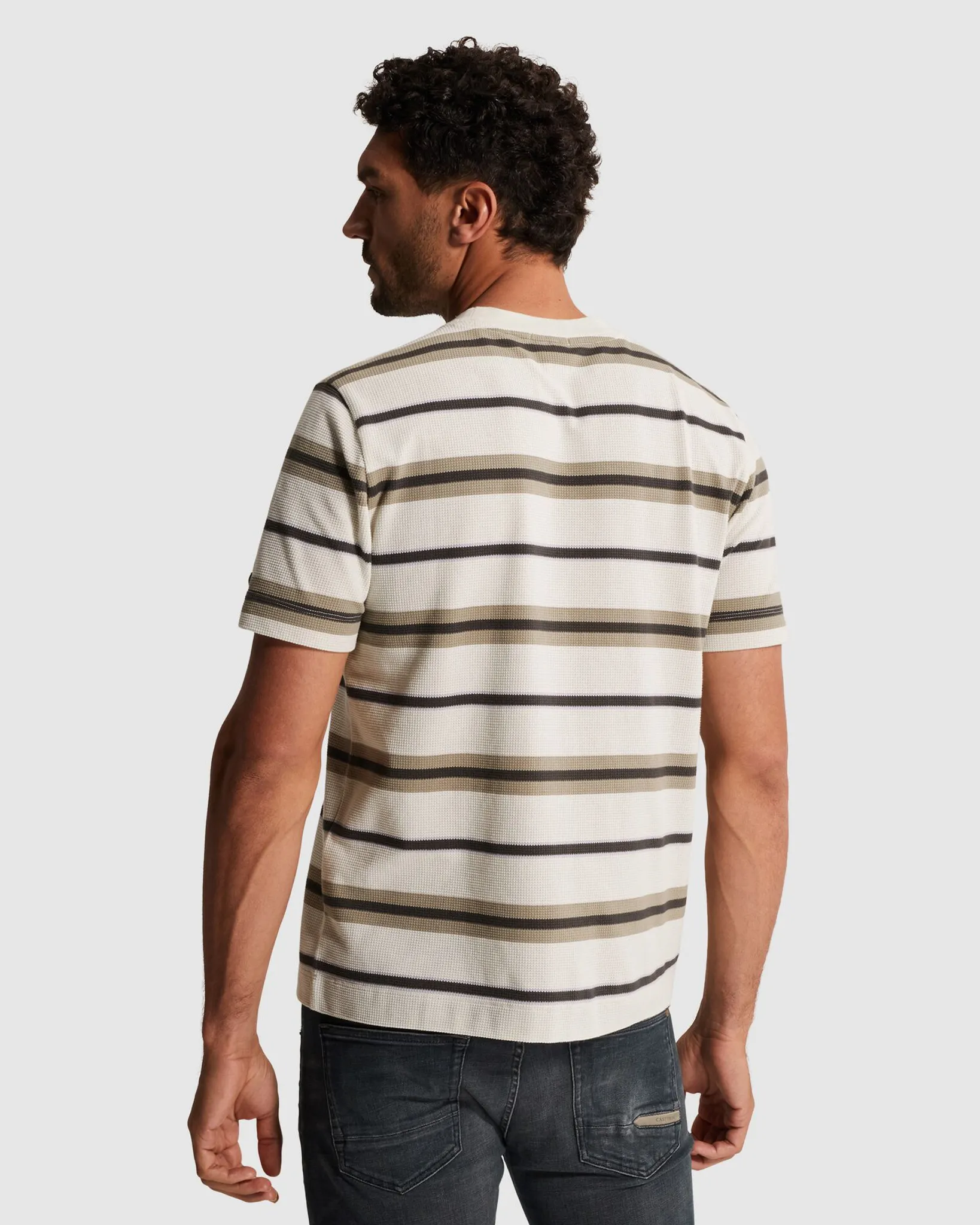 Cast Iron T-shirt Wit 107306-001-L