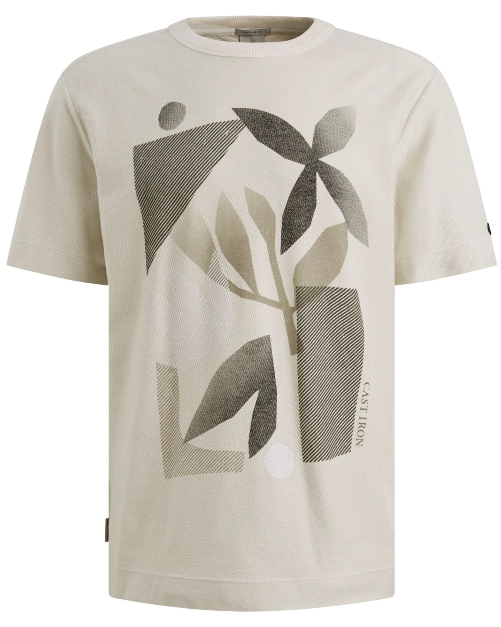 Cast Iron T-shirt  Wit 107307-001-L