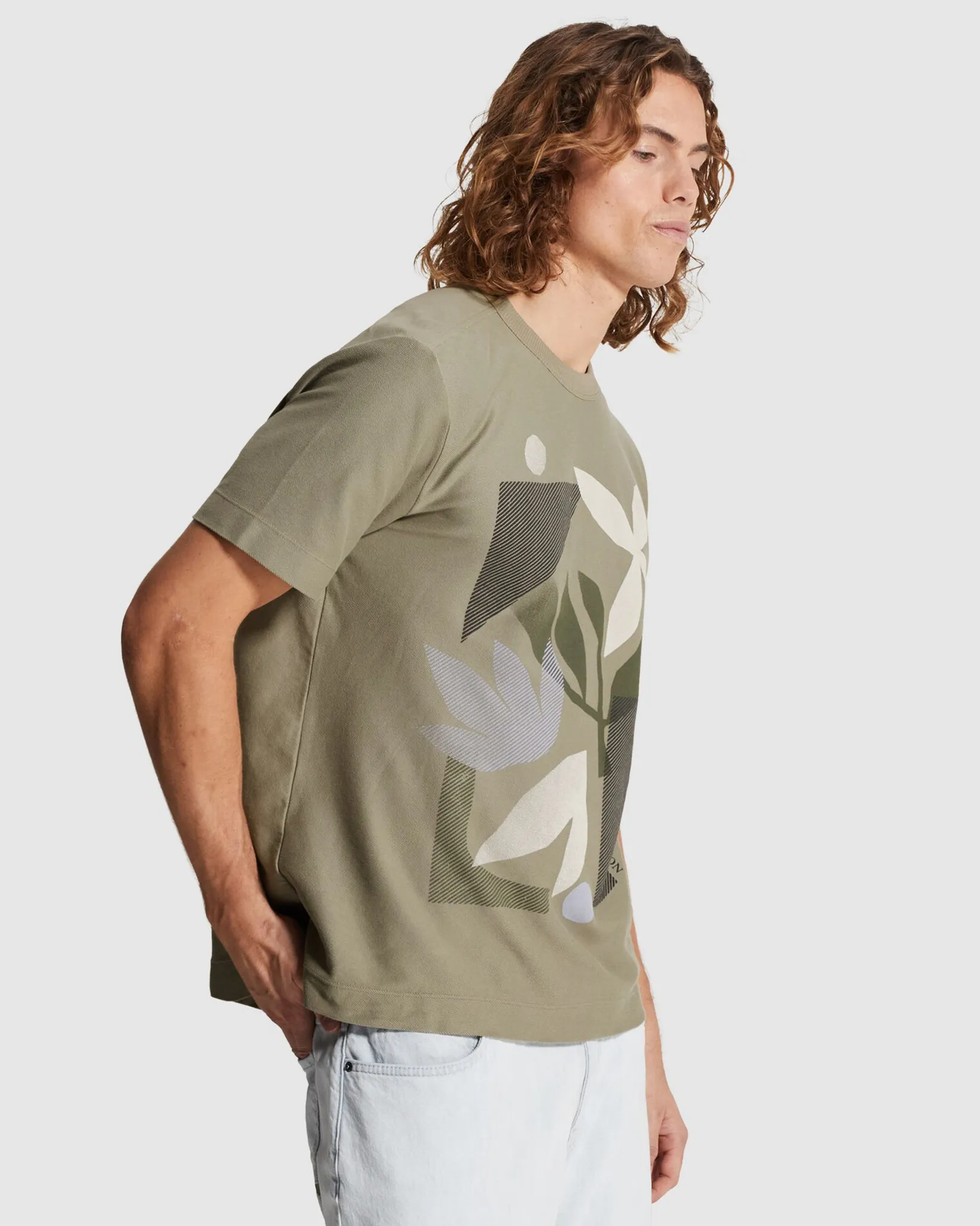 Cast Iron T-shirt Groen 107308-001-L