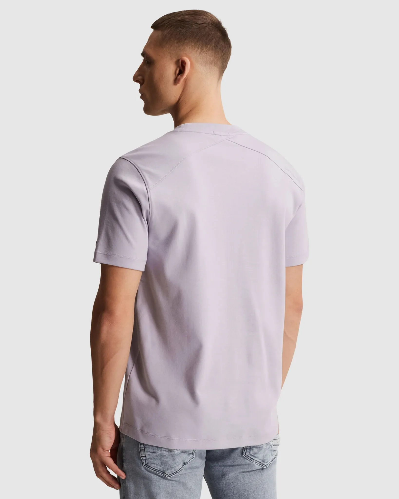 Cast Iron T-shirt Licht blauw 107309-001-L