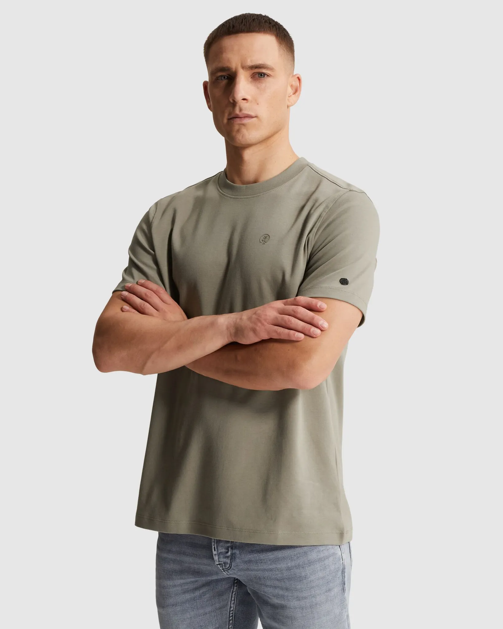 Cast Iron T-shirt  Groen 107310-001-L