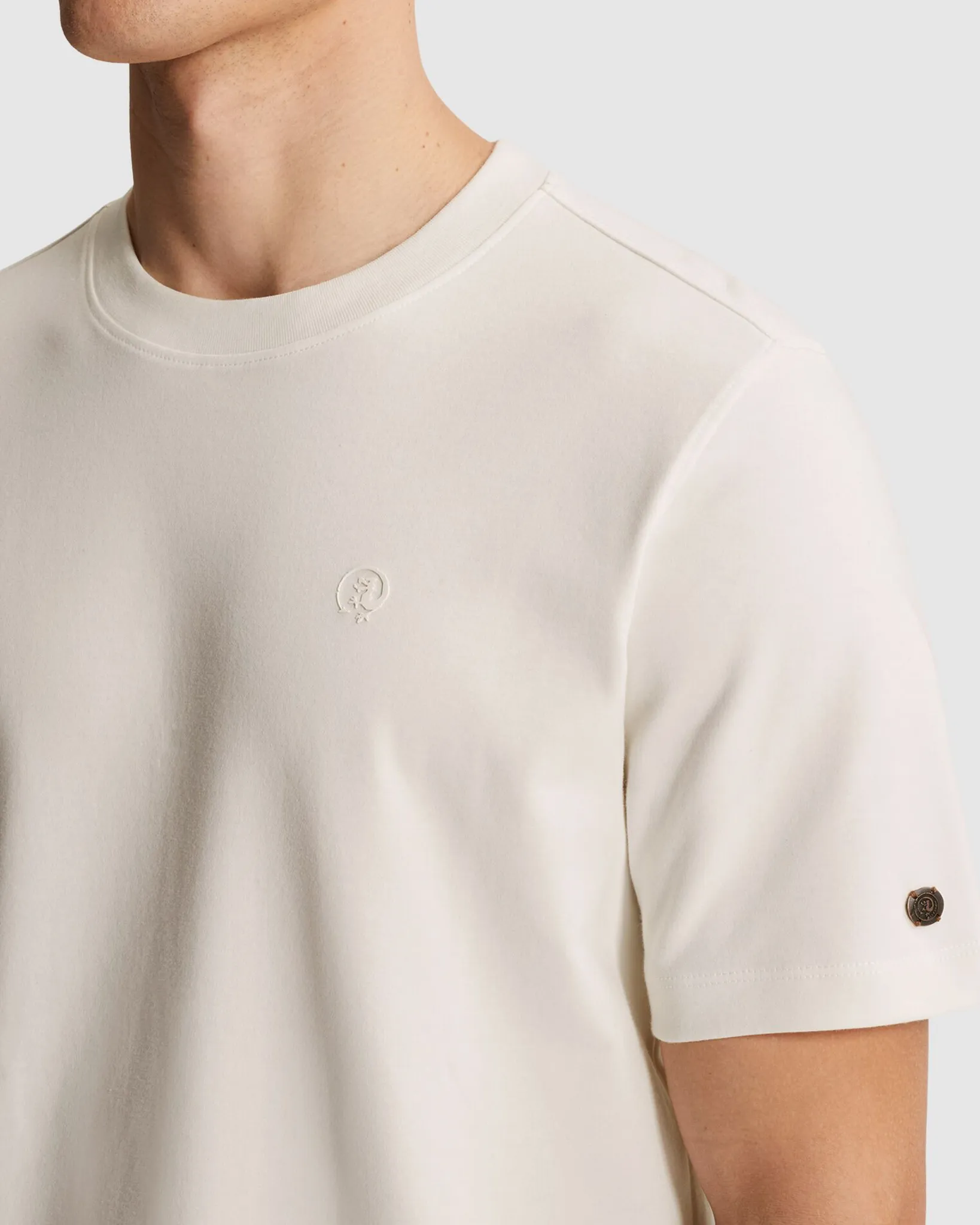 Cast Iron T-shirt  Wit 107311-001-L