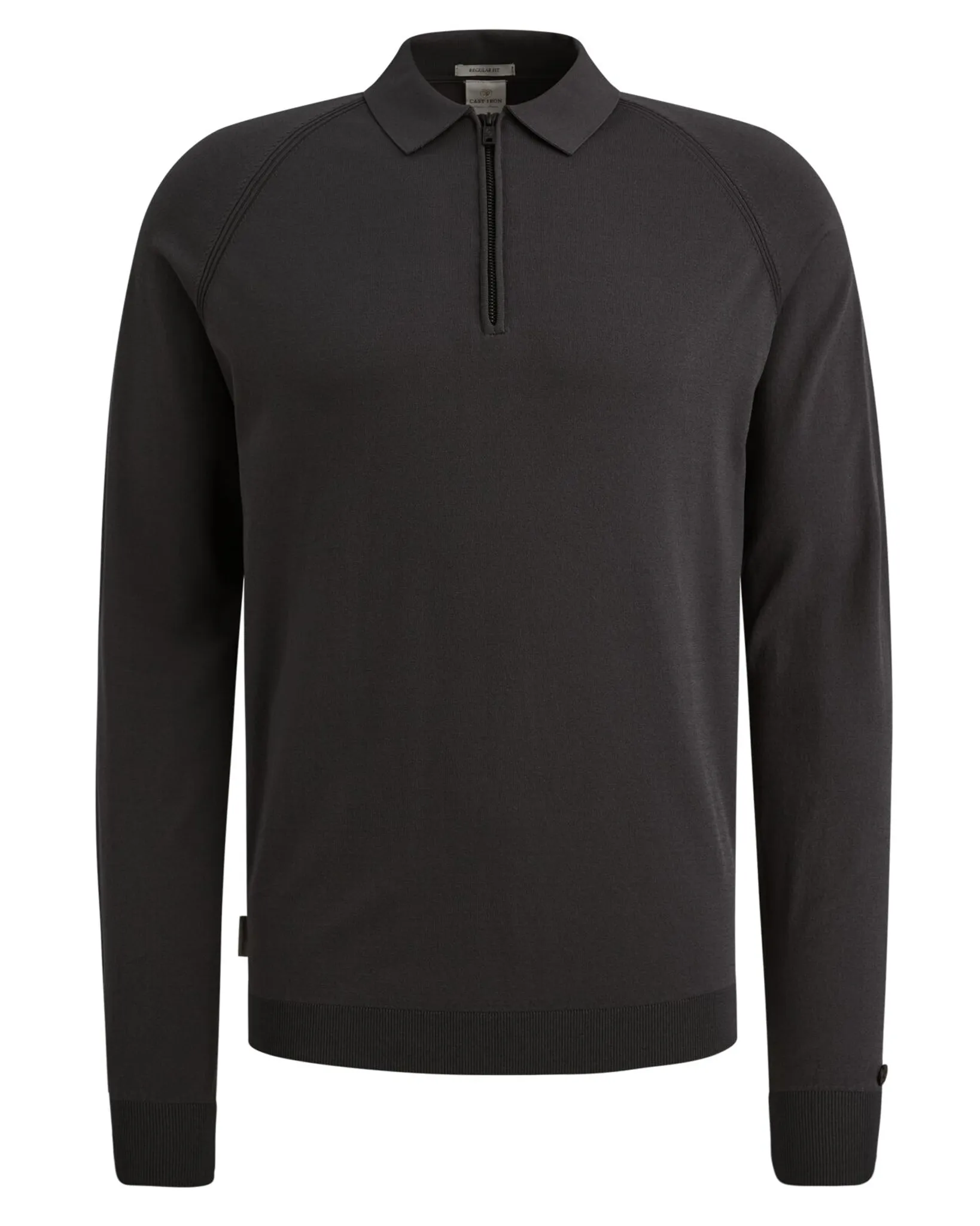 Cast Iron Polo  Zwart 107314-001-L