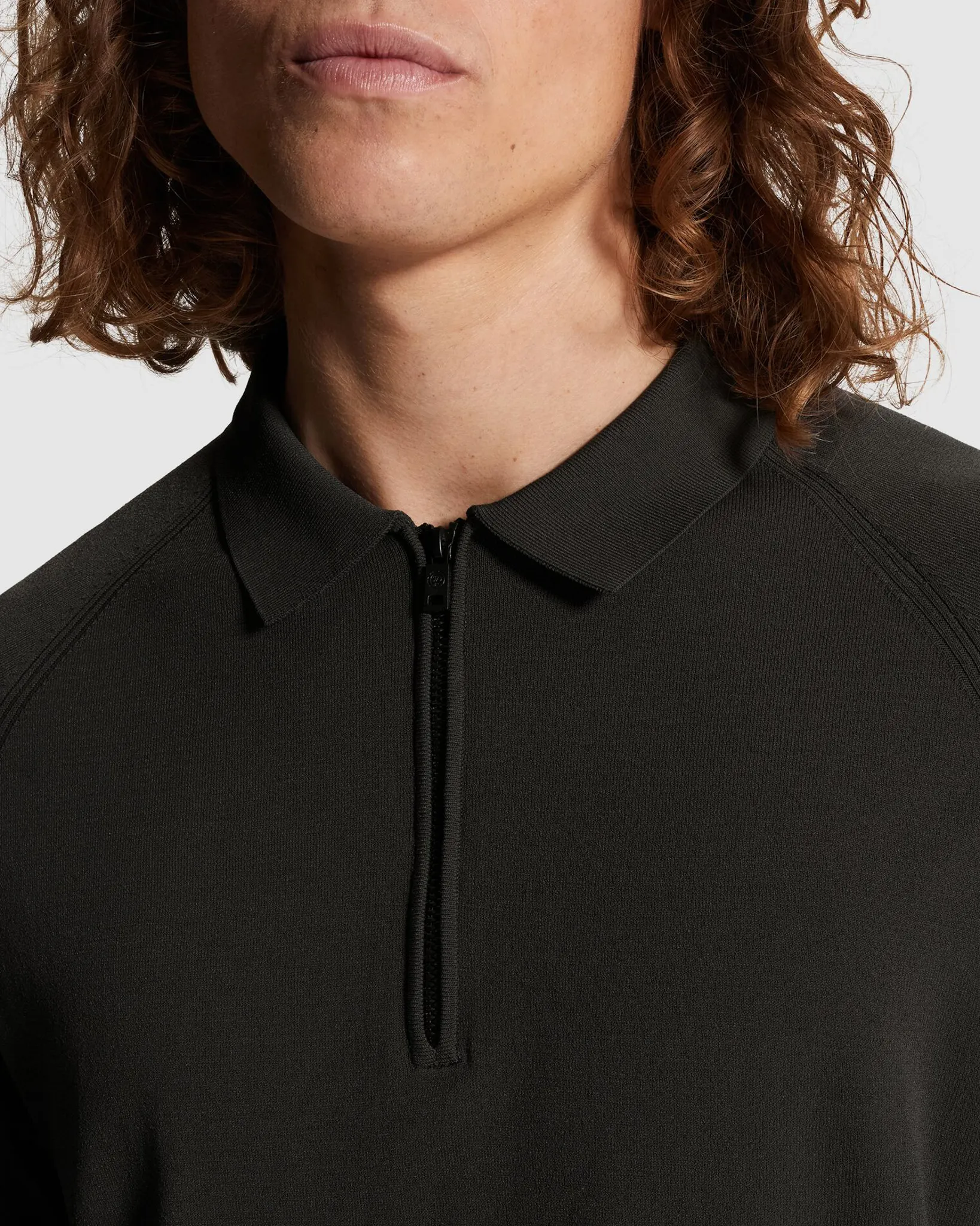 Cast Iron Polo  Zwart 107314-001-L