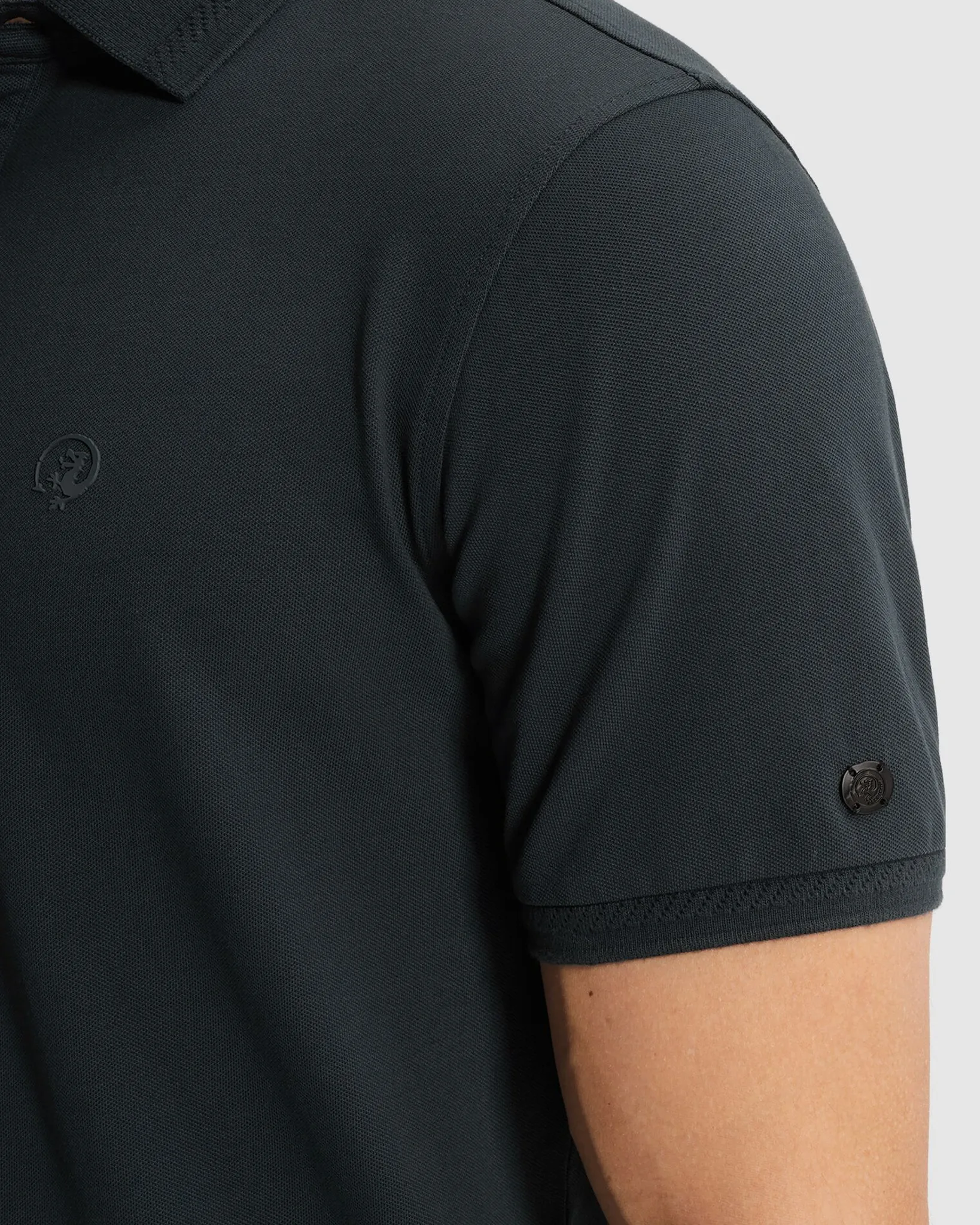 Cast Iron Polo  Blauw 107316-001-L