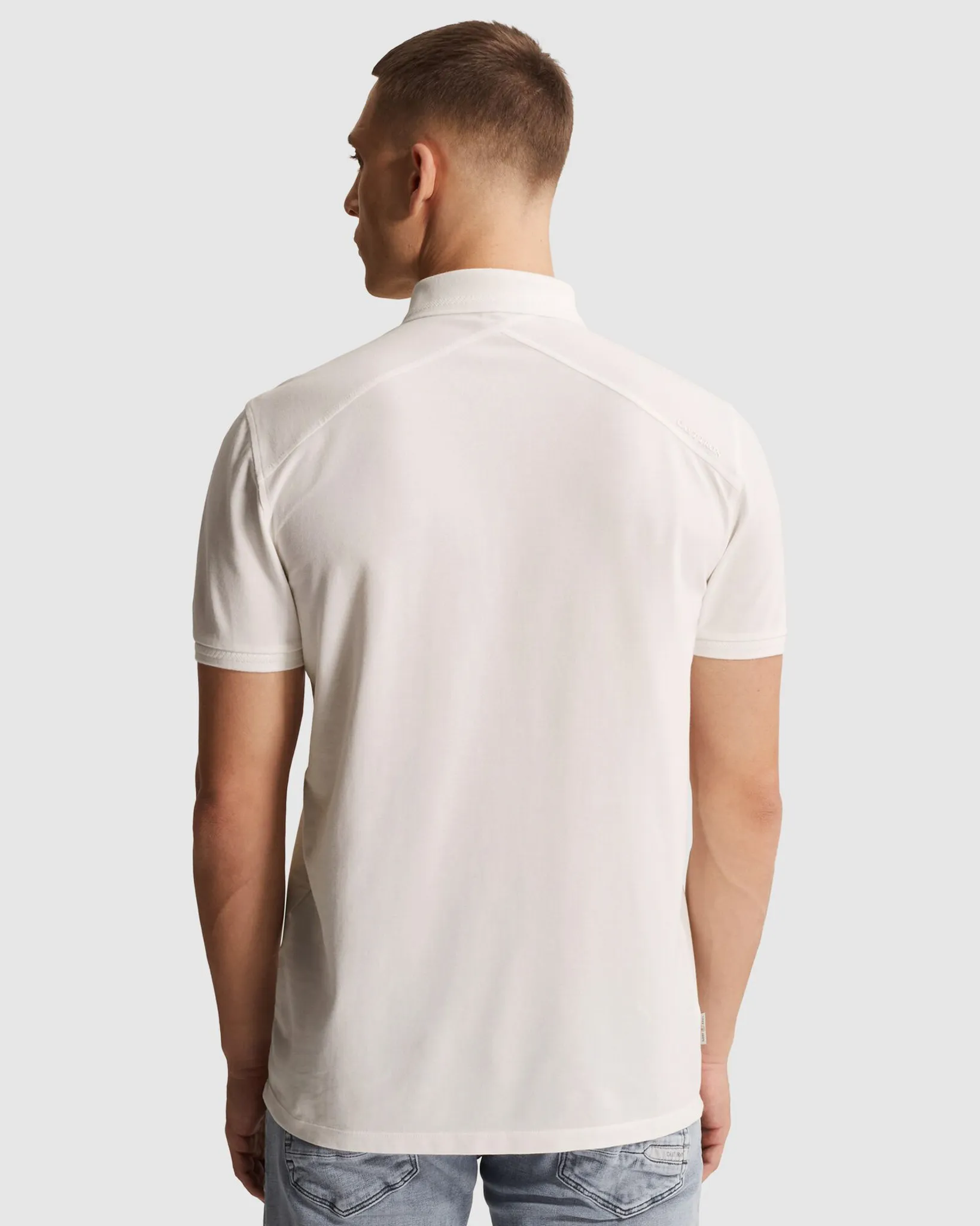 Cast Iron Polo  Wit 107318-001-L