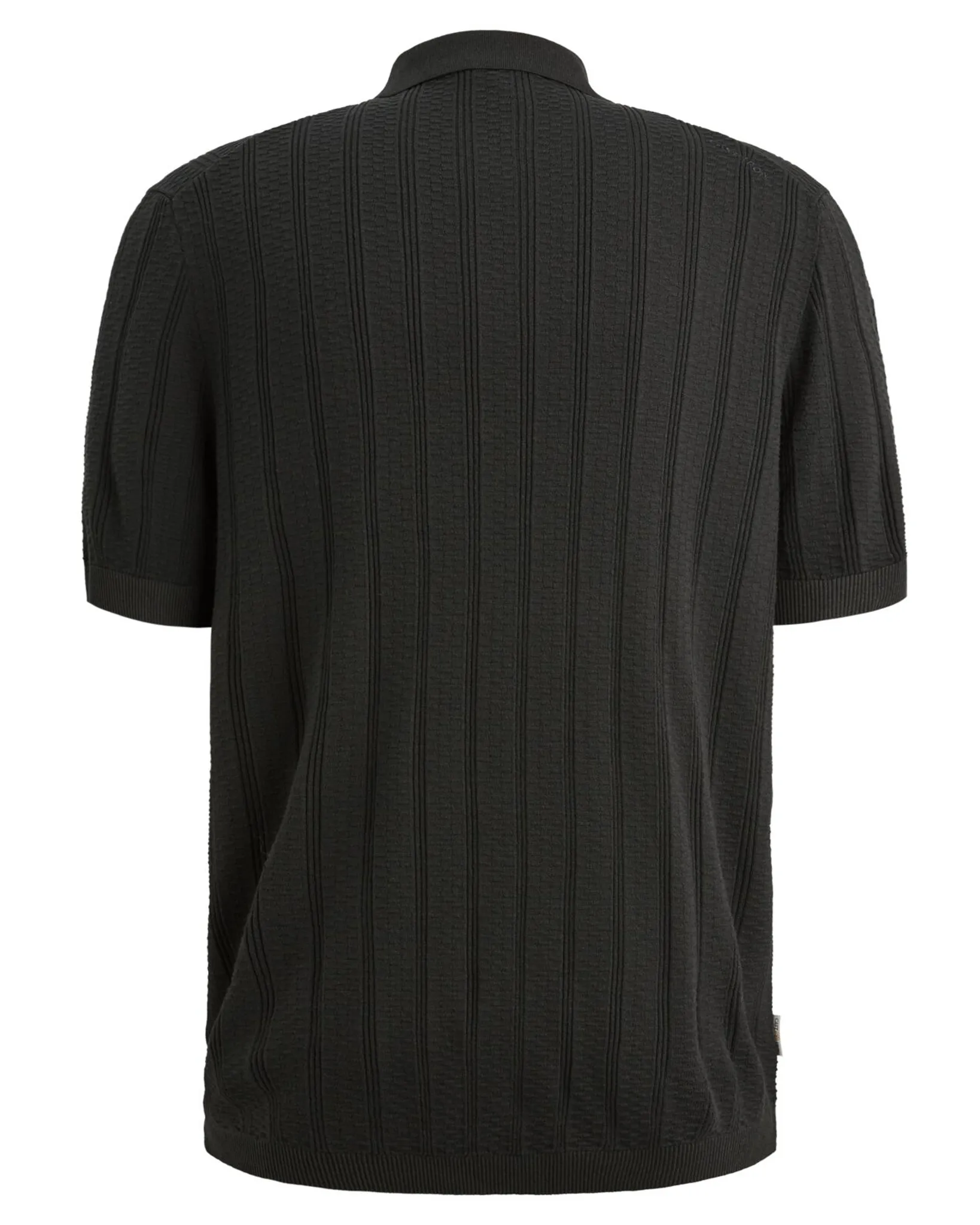 Cast Iron Polo Zwart 107321-001-L