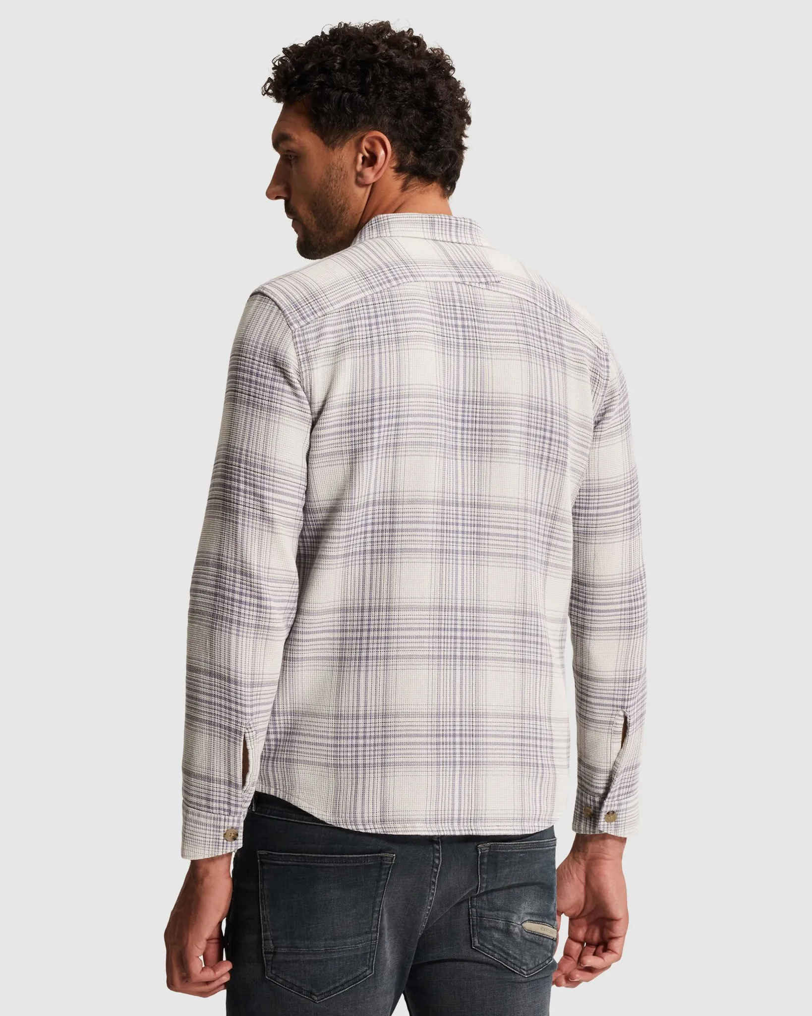 Cast Iron Casual shirt Wit 107332-001-L