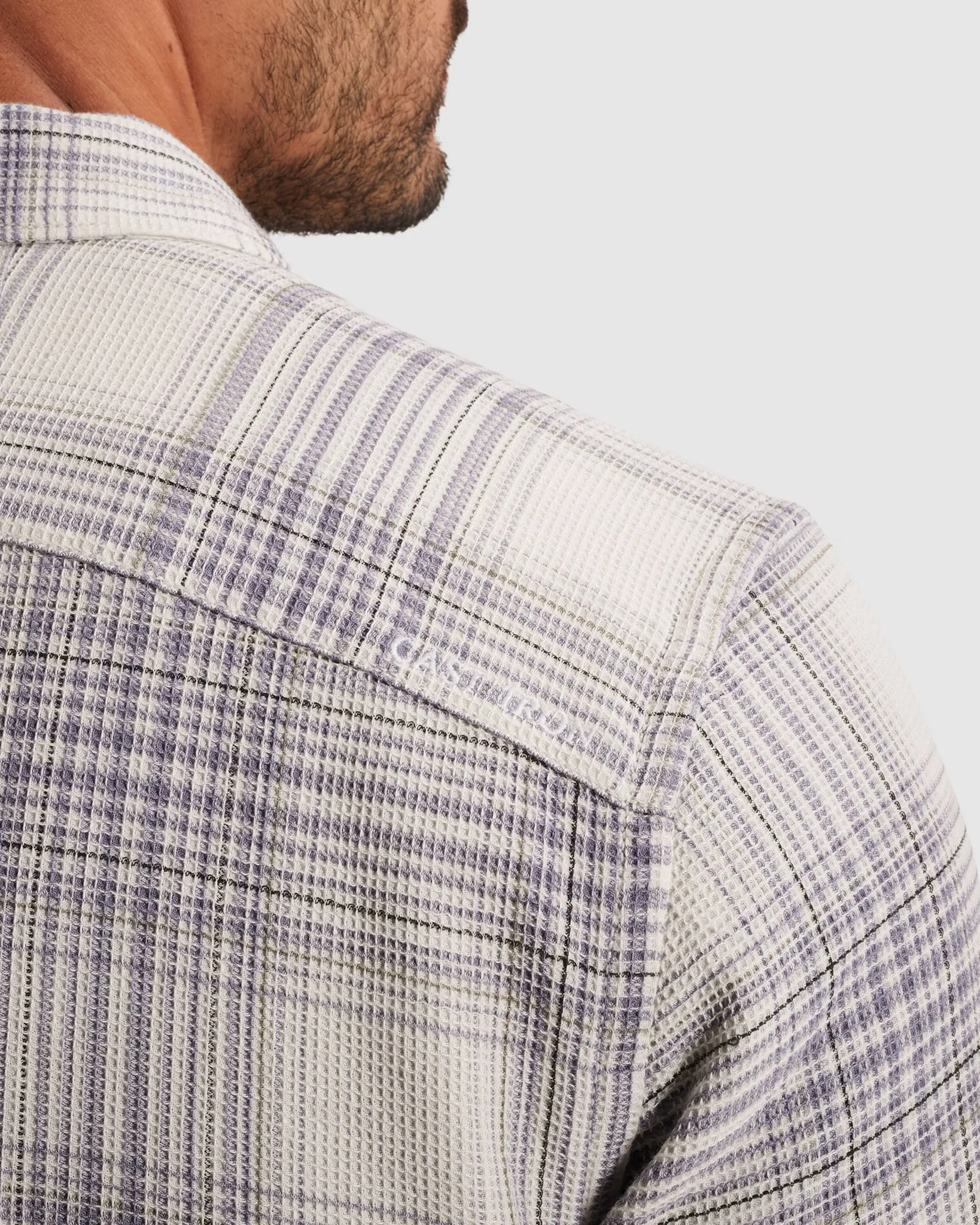 Cast Iron Casual shirt Wit 107332-001-L