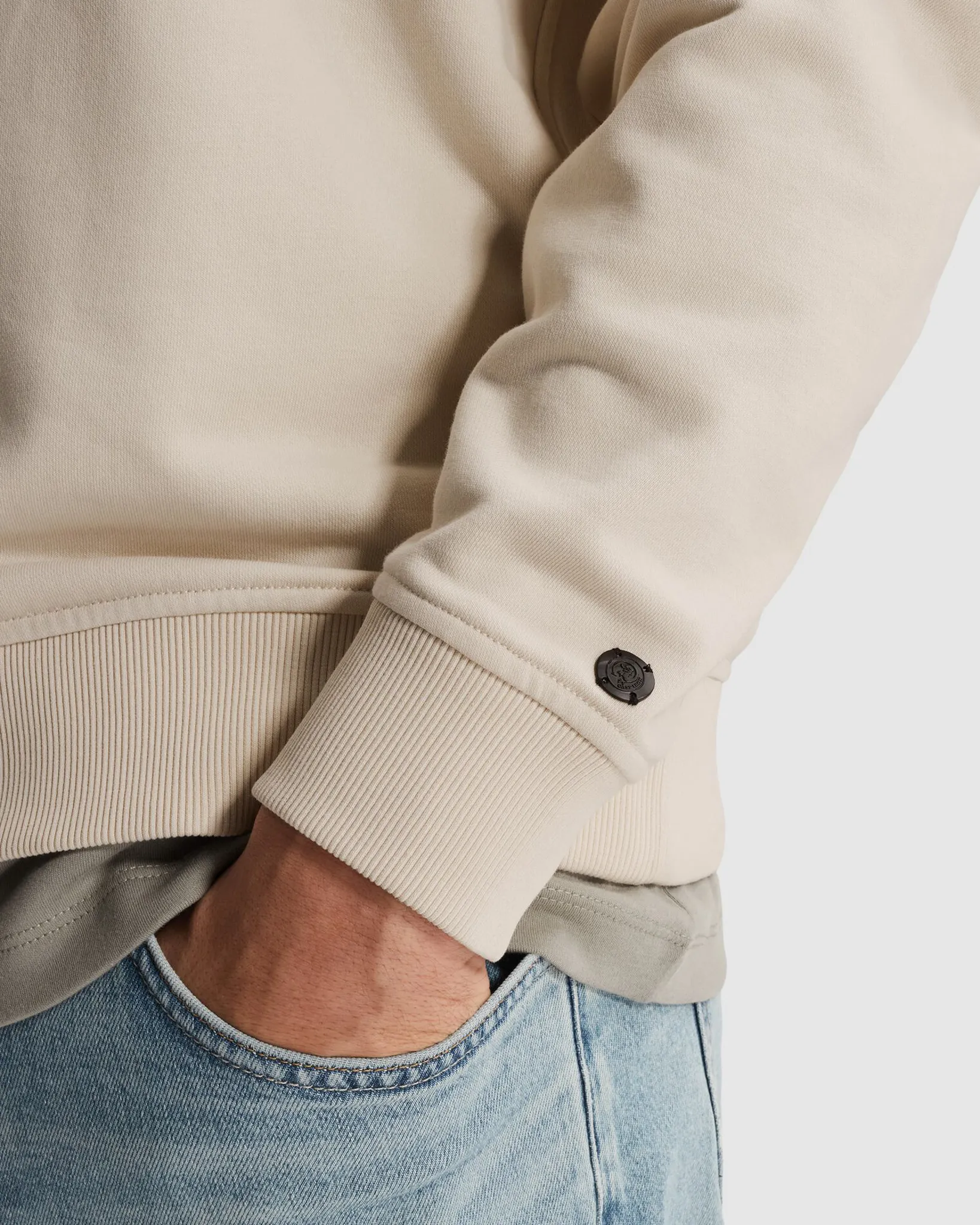 Cast Iron Sweater Wit 107333-001-L