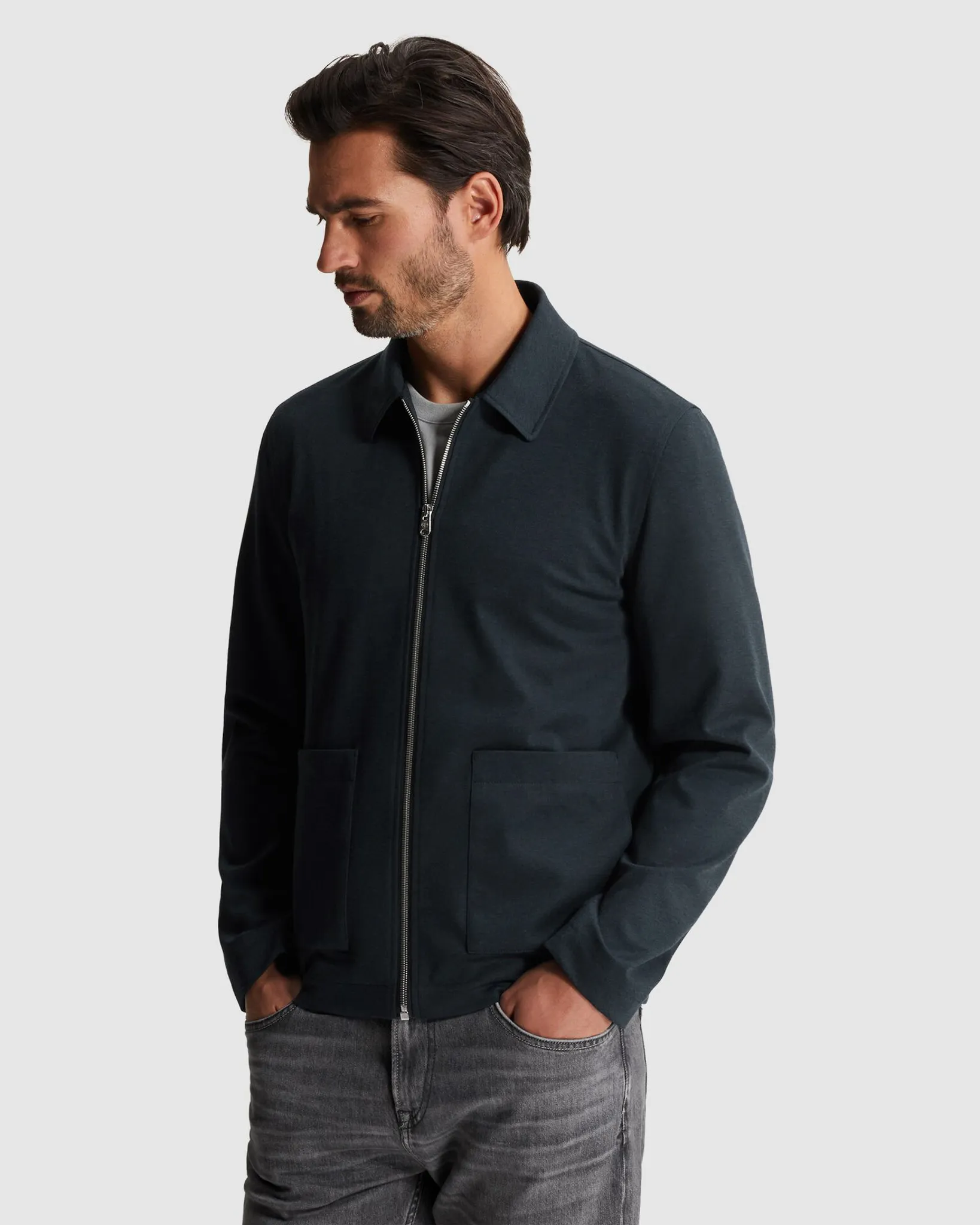 Cast Iron Mix & Match Colbert Blauw 107335-001-L