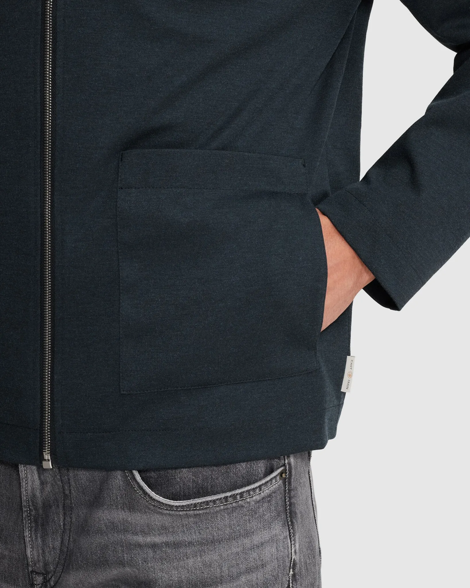 Cast Iron Mix & Match Colbert Blauw 107335-001-L