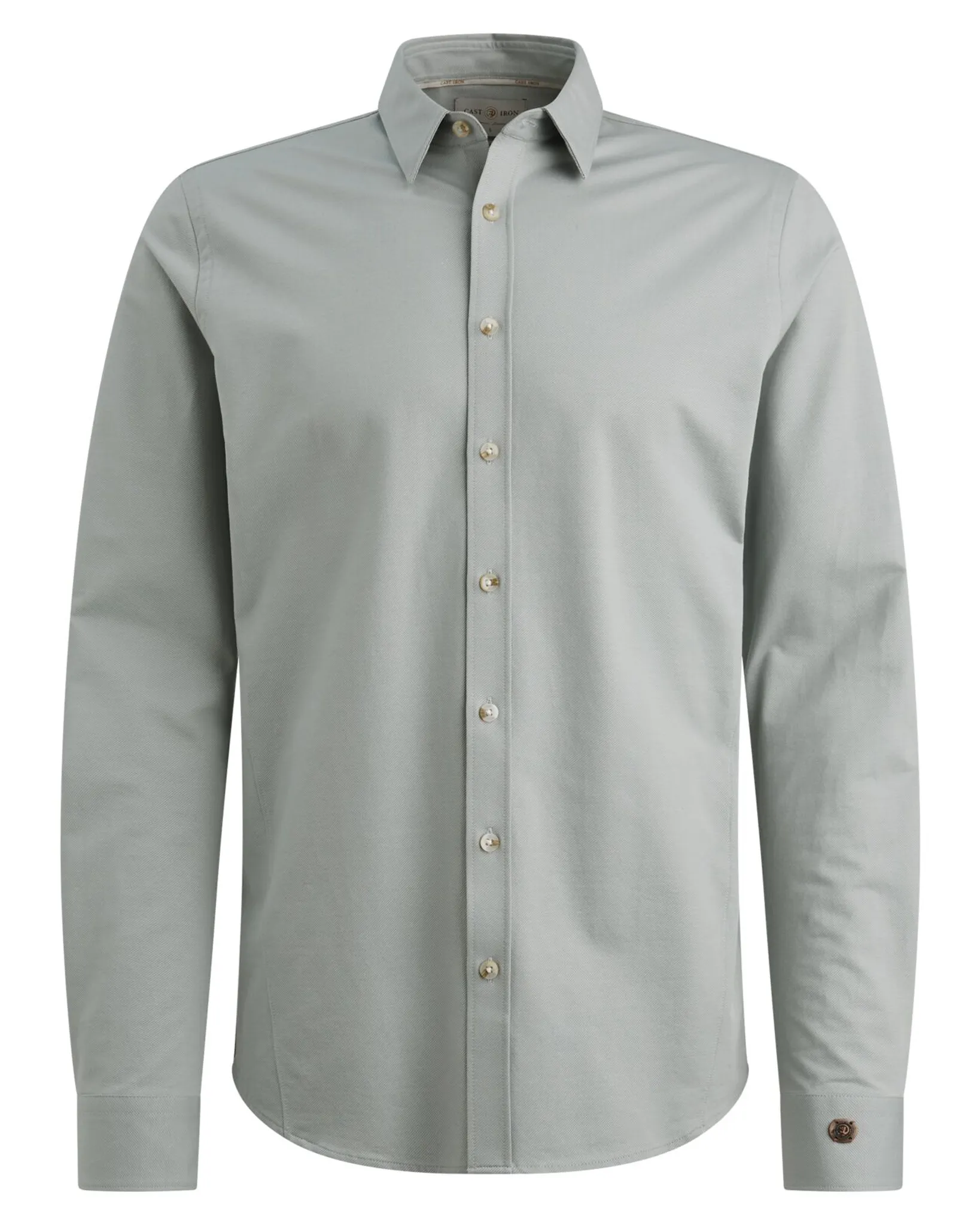 Cast Iron Casual shirt Grijs 107339-001-L