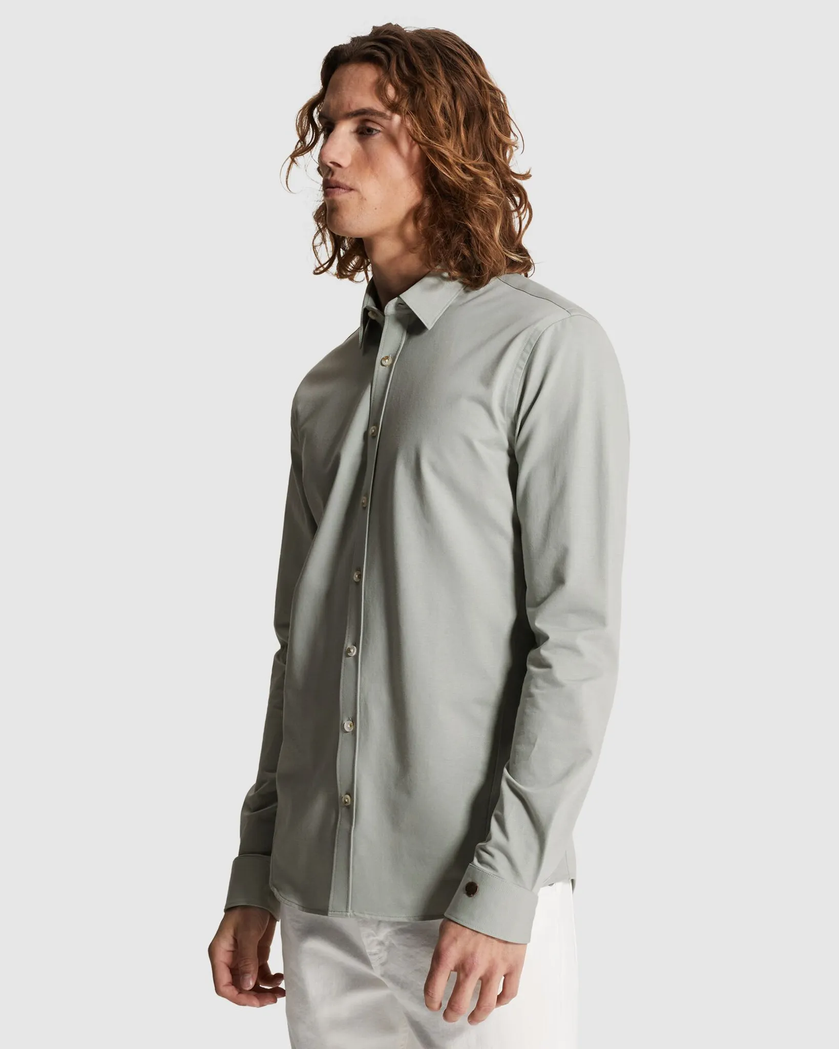 Cast Iron Casual shirt Grijs 107339-001-L