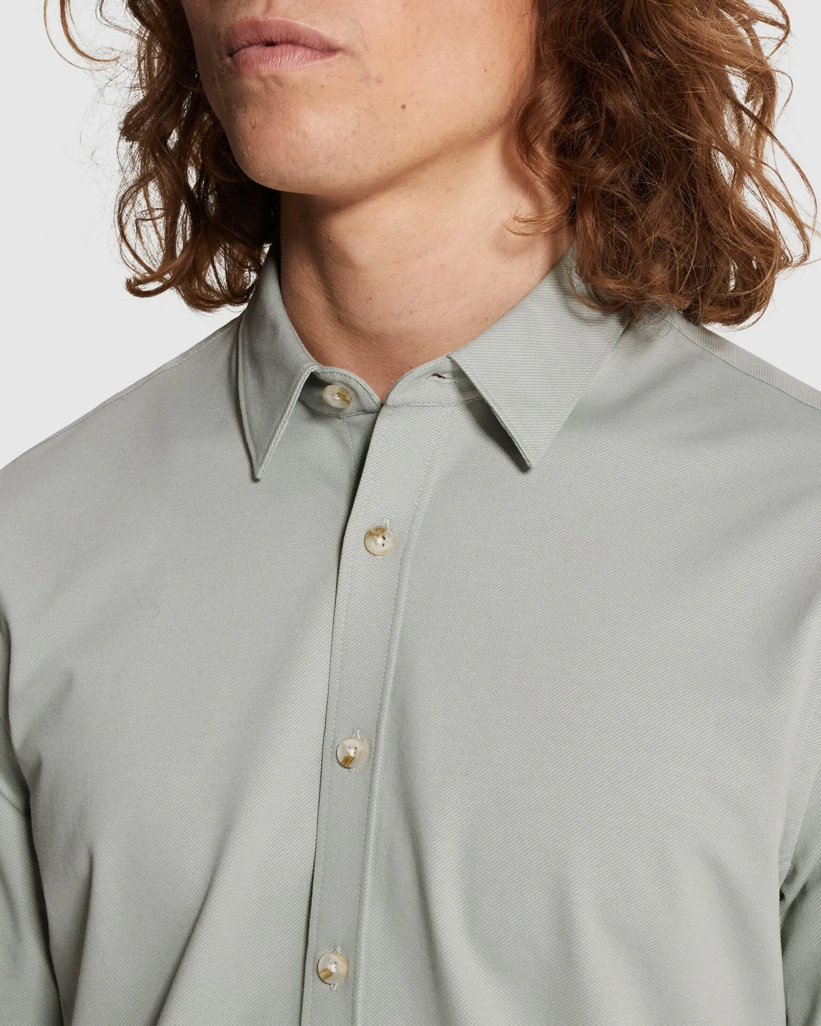 Cast Iron Casual shirt Grijs 107339-001-L