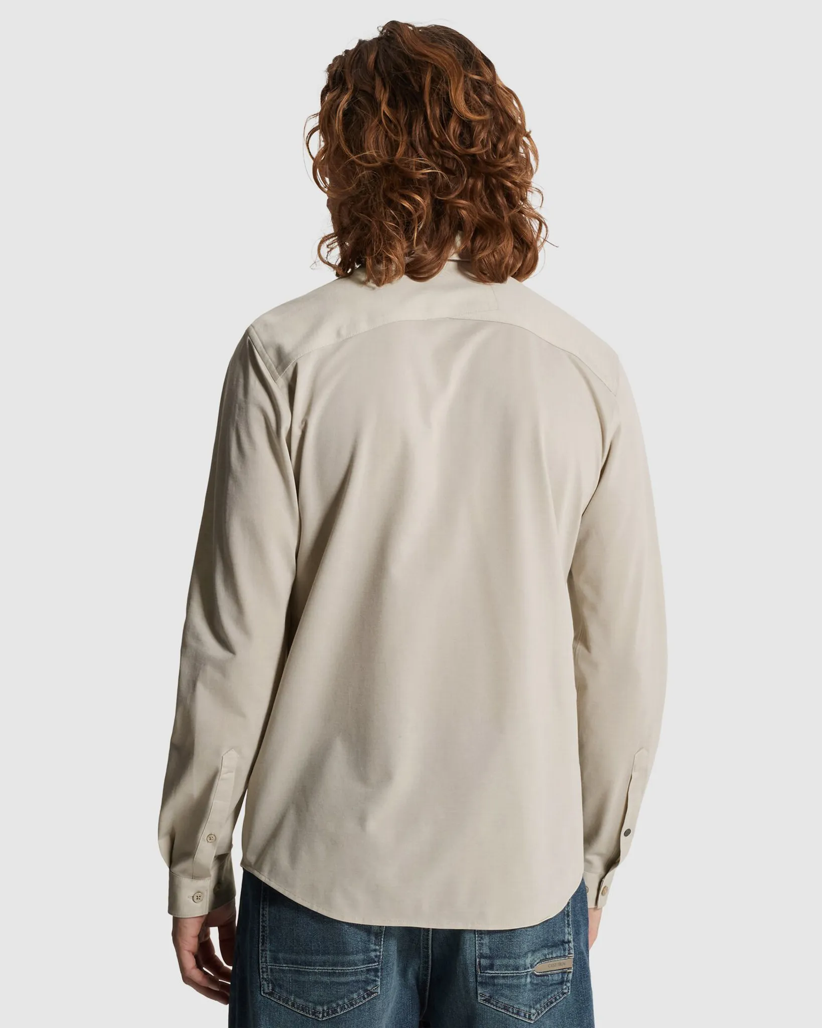 Cast Iron Casual shirt Grijs 107340-001-L