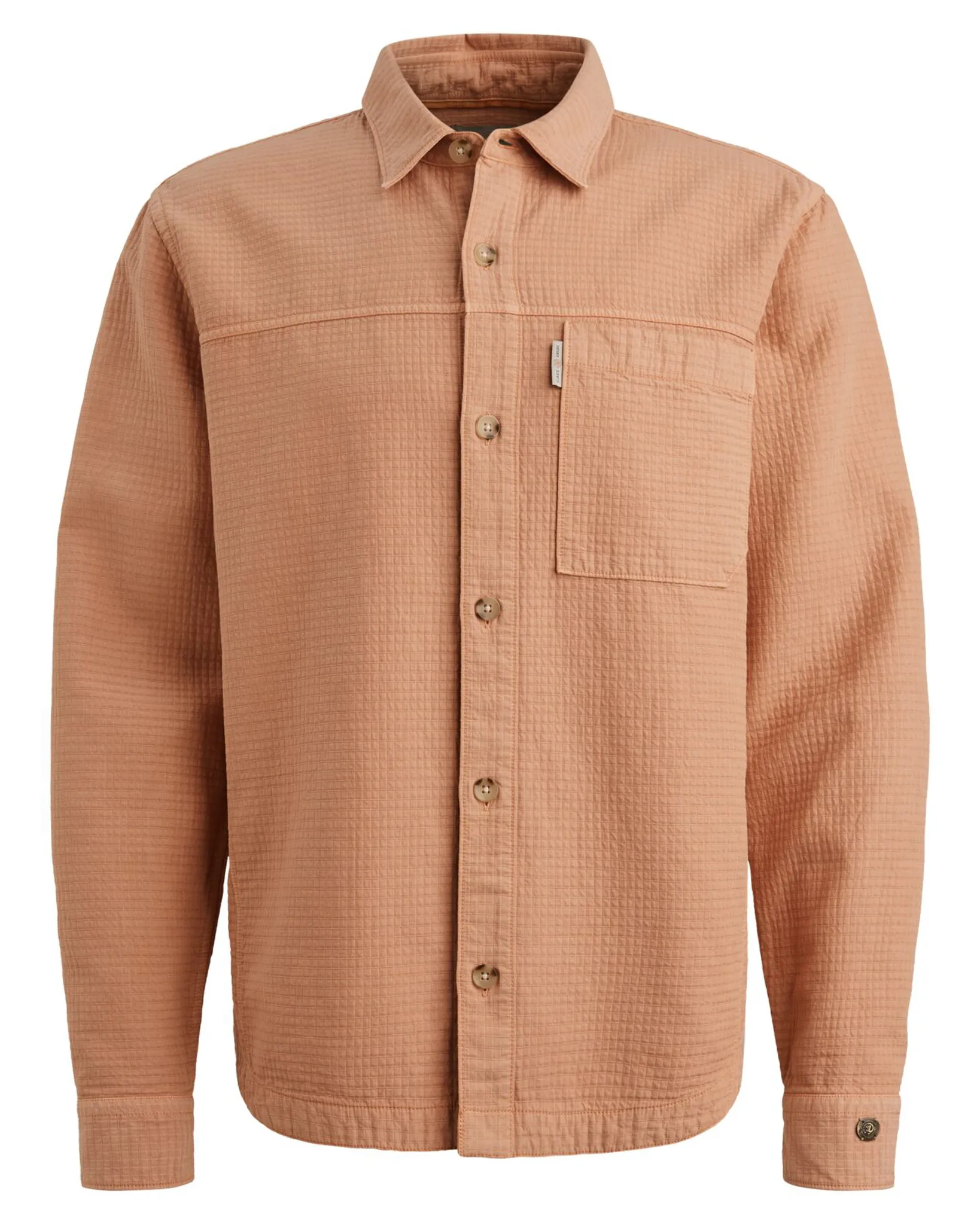 Cast Iron Casual shirt Beige 107341-001-L