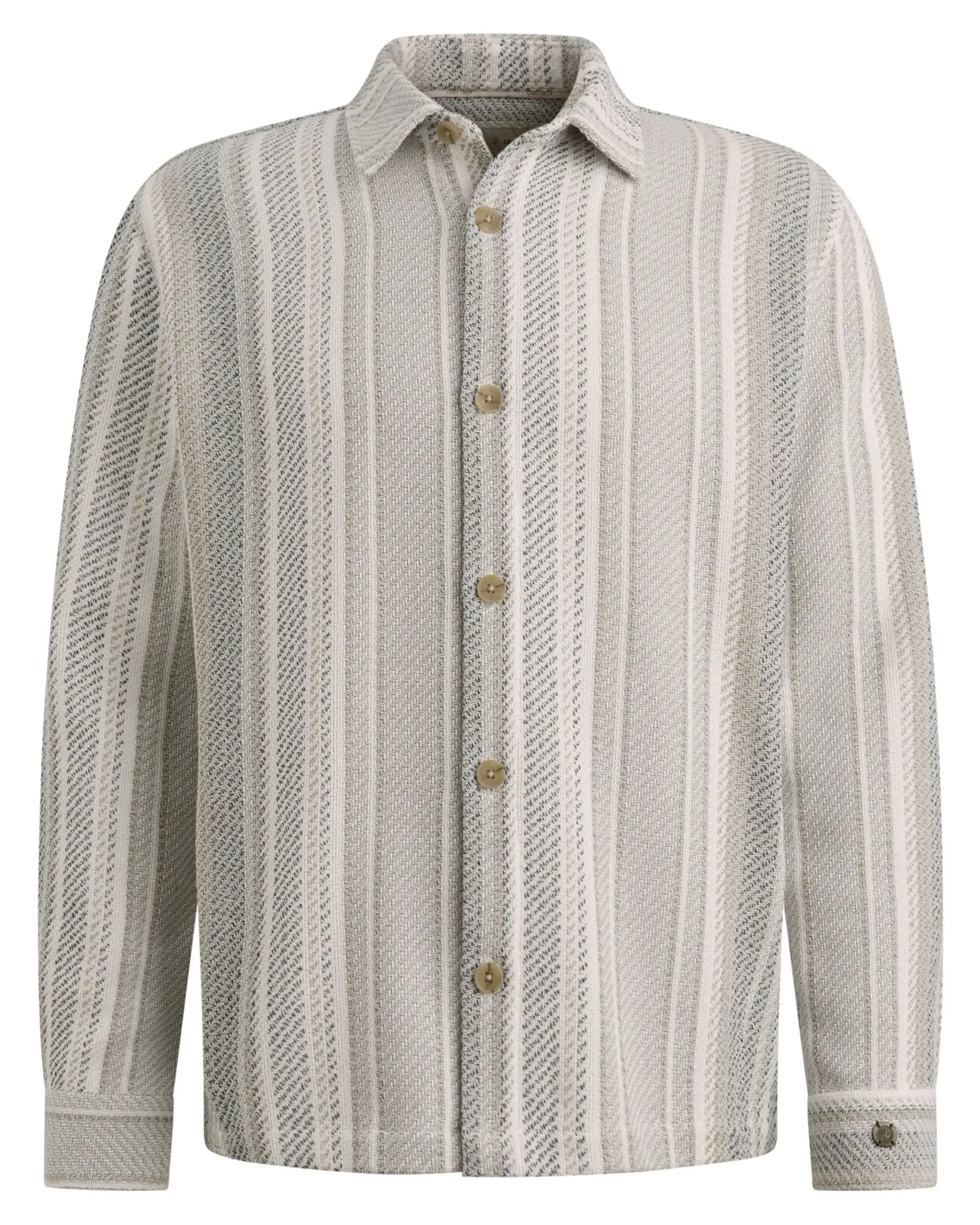 Cast Iron Casual shirt Wit 107343-001-L