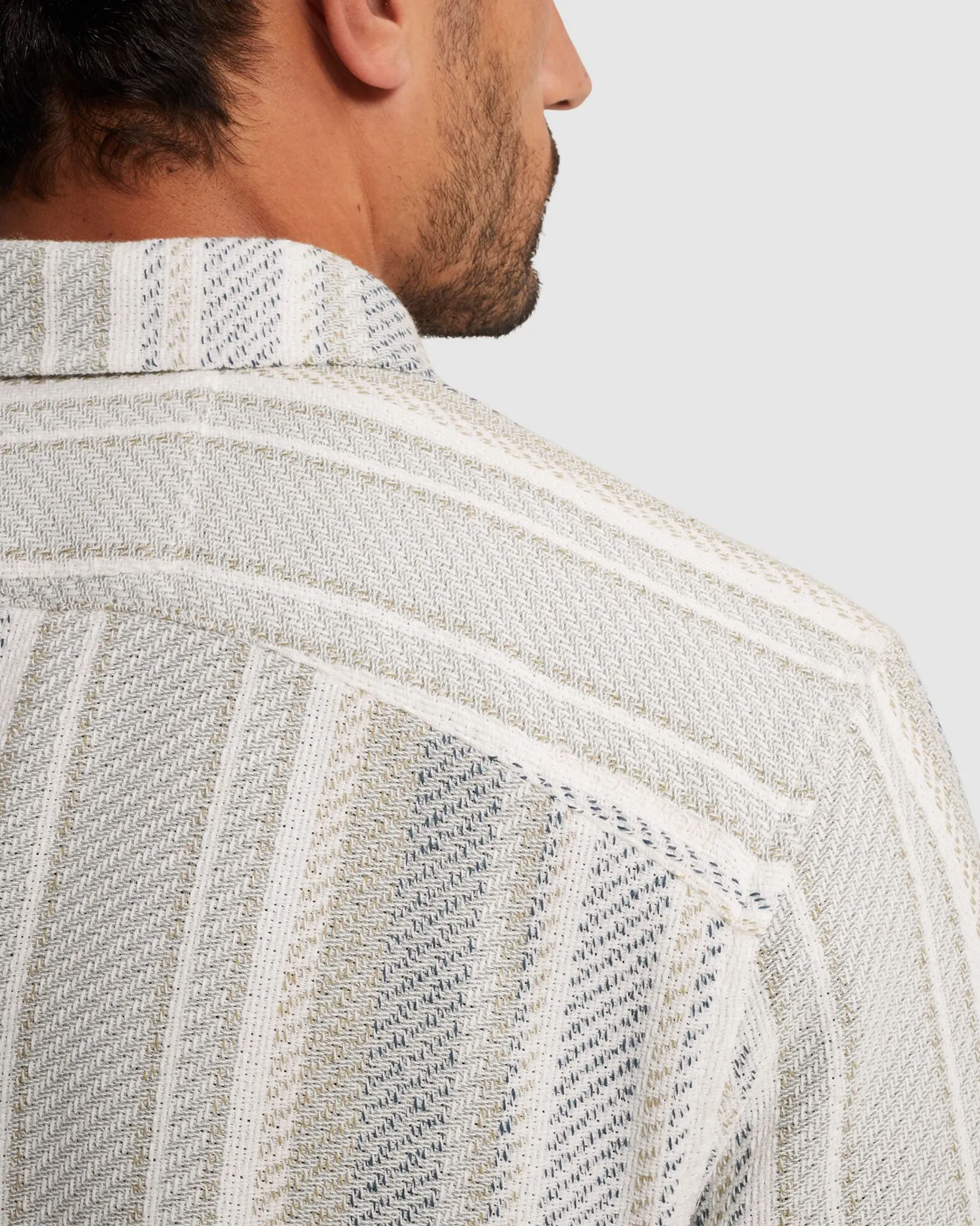 Cast Iron Casual shirt Wit 107343-001-L