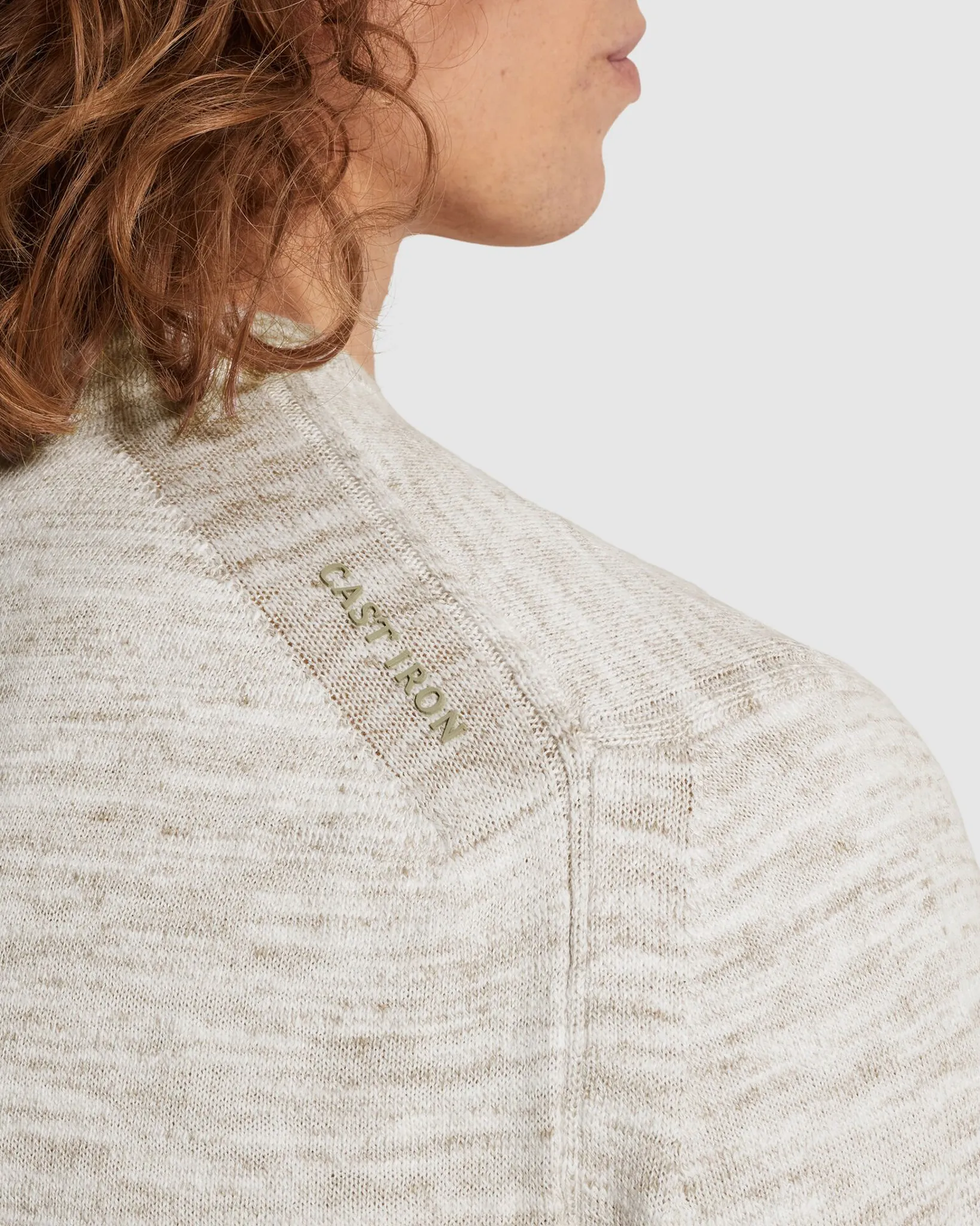 Cast Iron Trui Ronde hals Grijs 107346-001-L