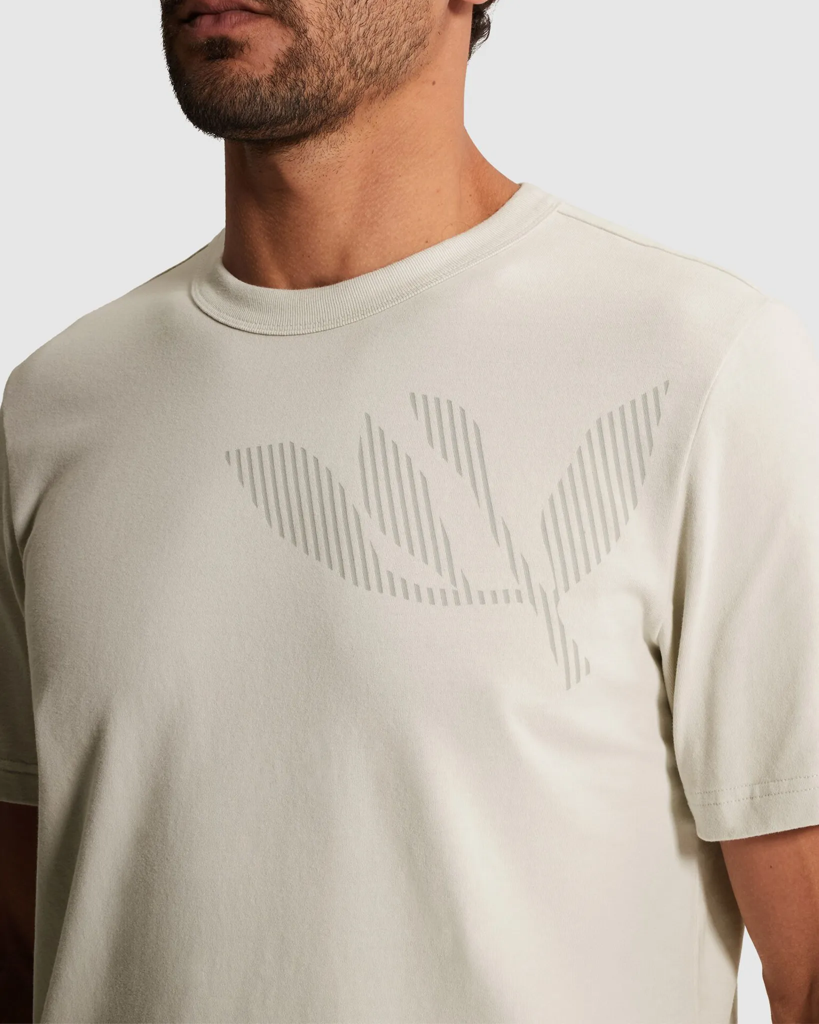 Cast Iron T-shirt  Wit 107348-001-L