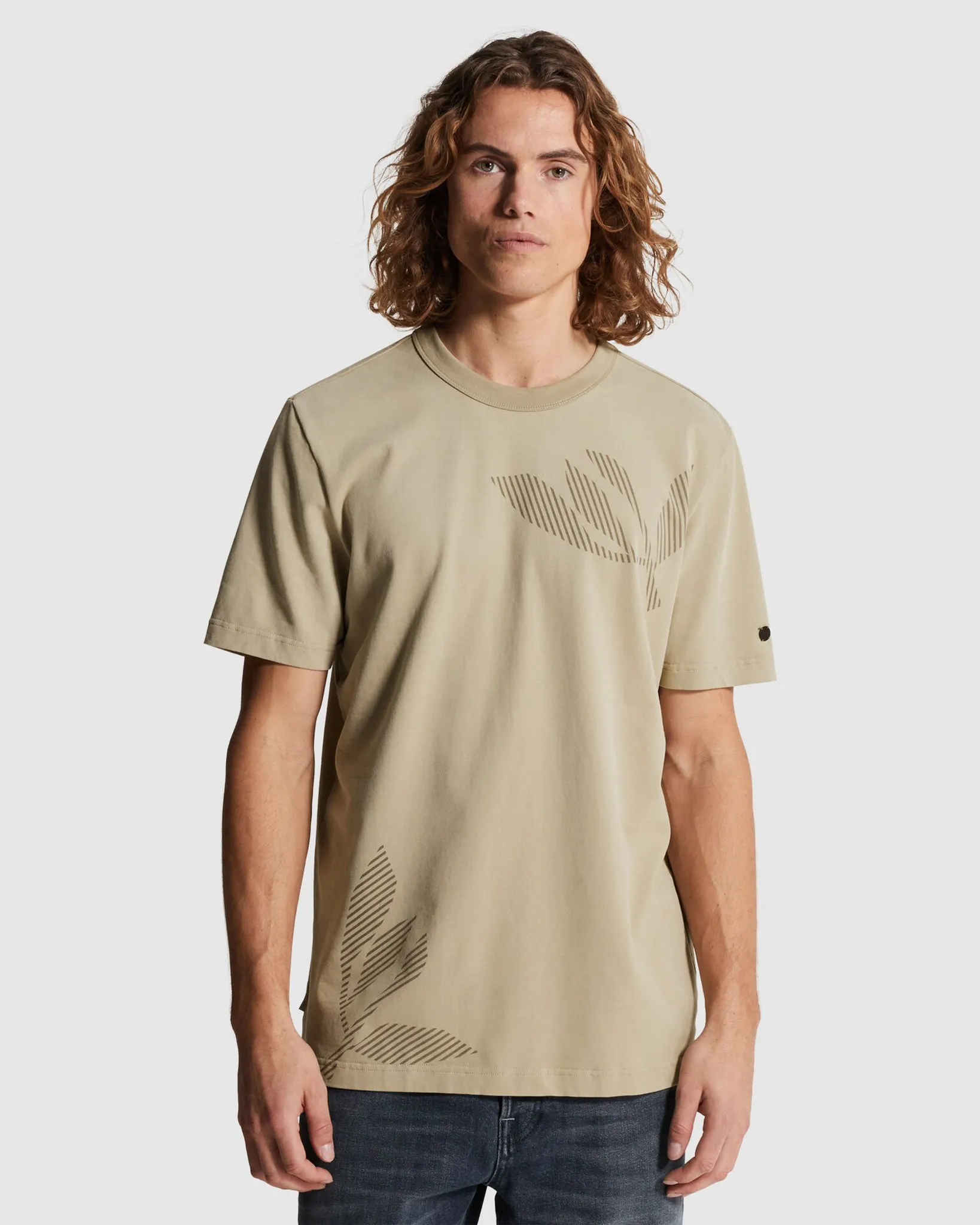 Cast Iron T-shirt Grijs 107349-001-L