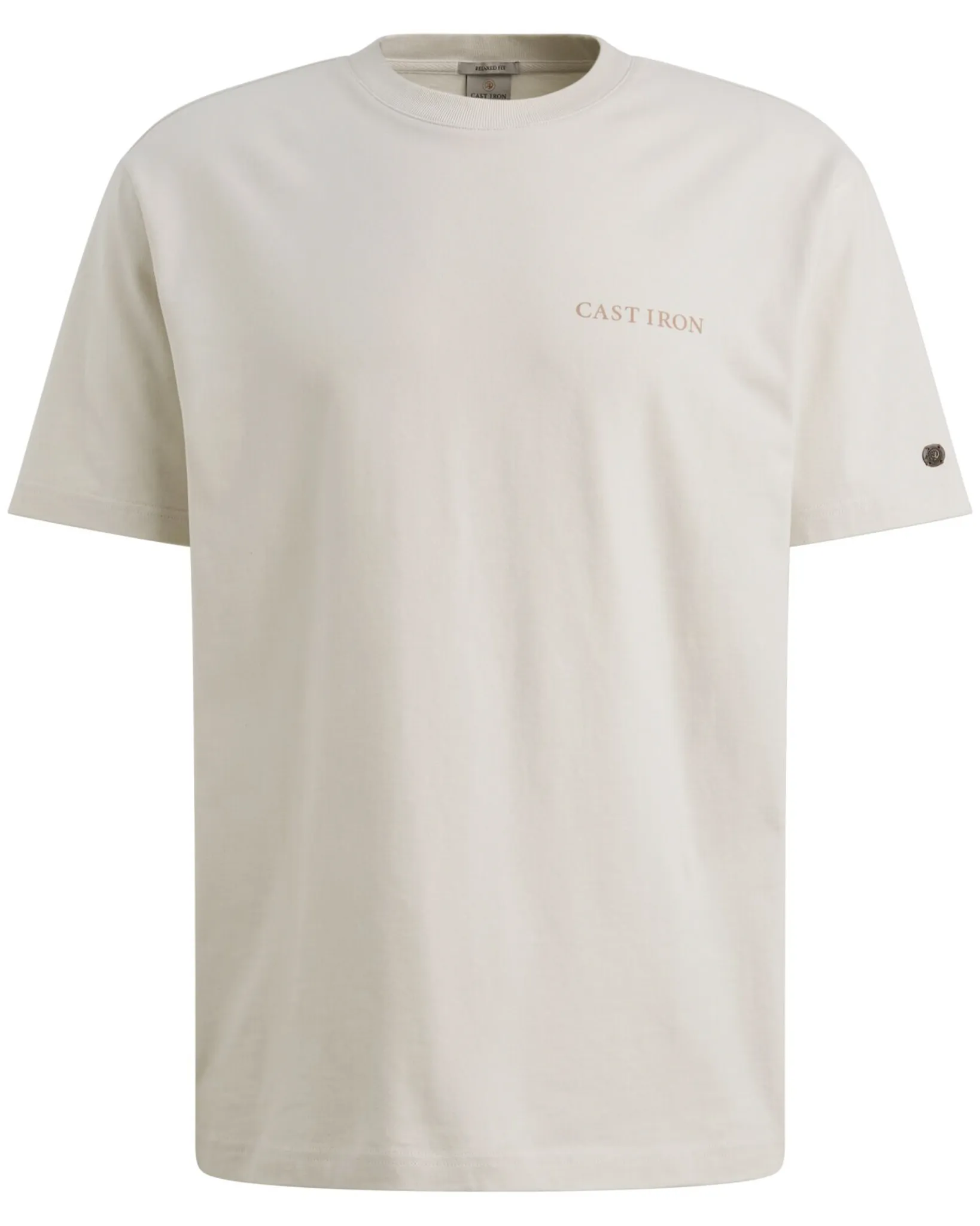 Cast Iron T-shirt Wit 107350-001-L