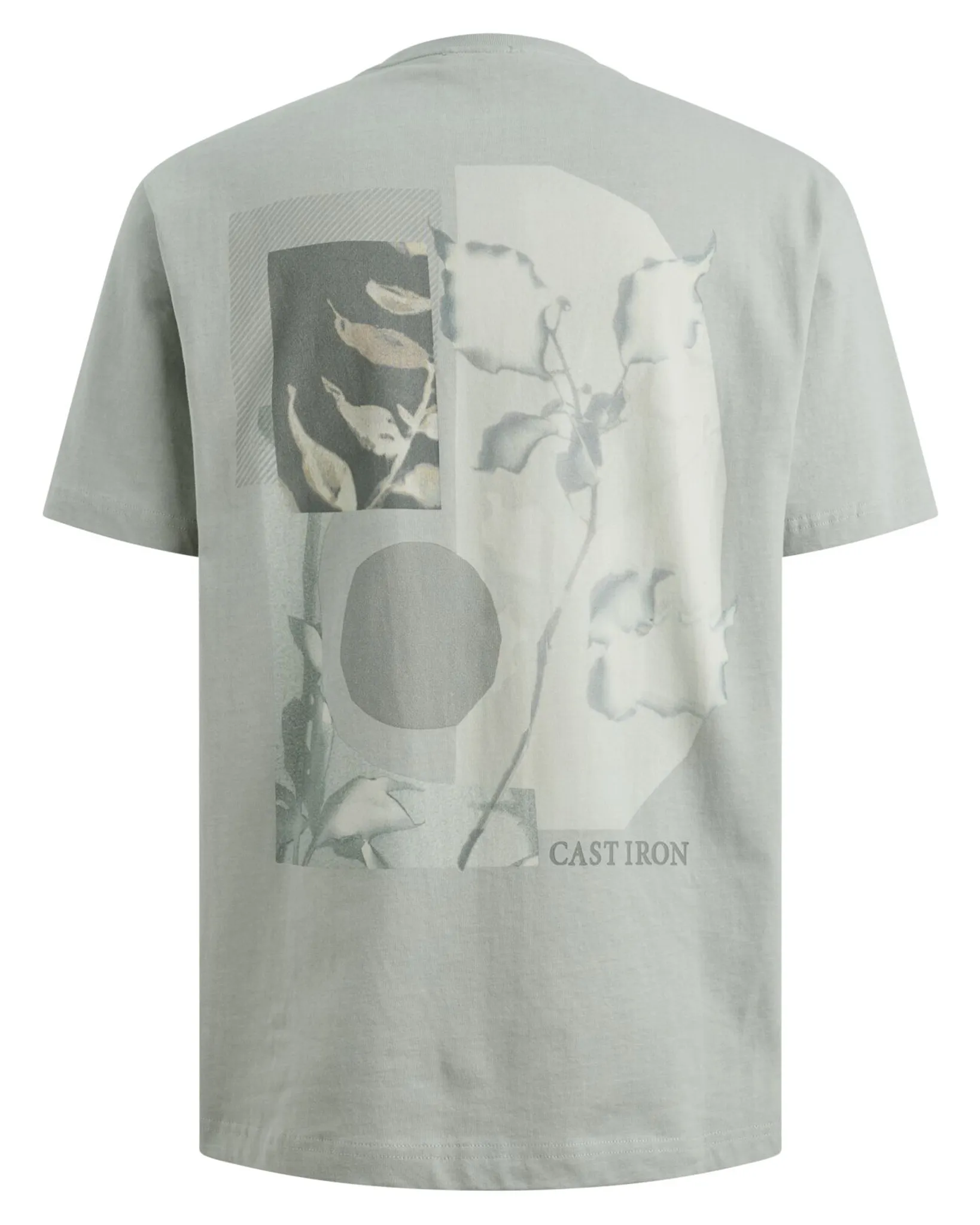 Cast Iron T-shirt Grijs 107351-001-L