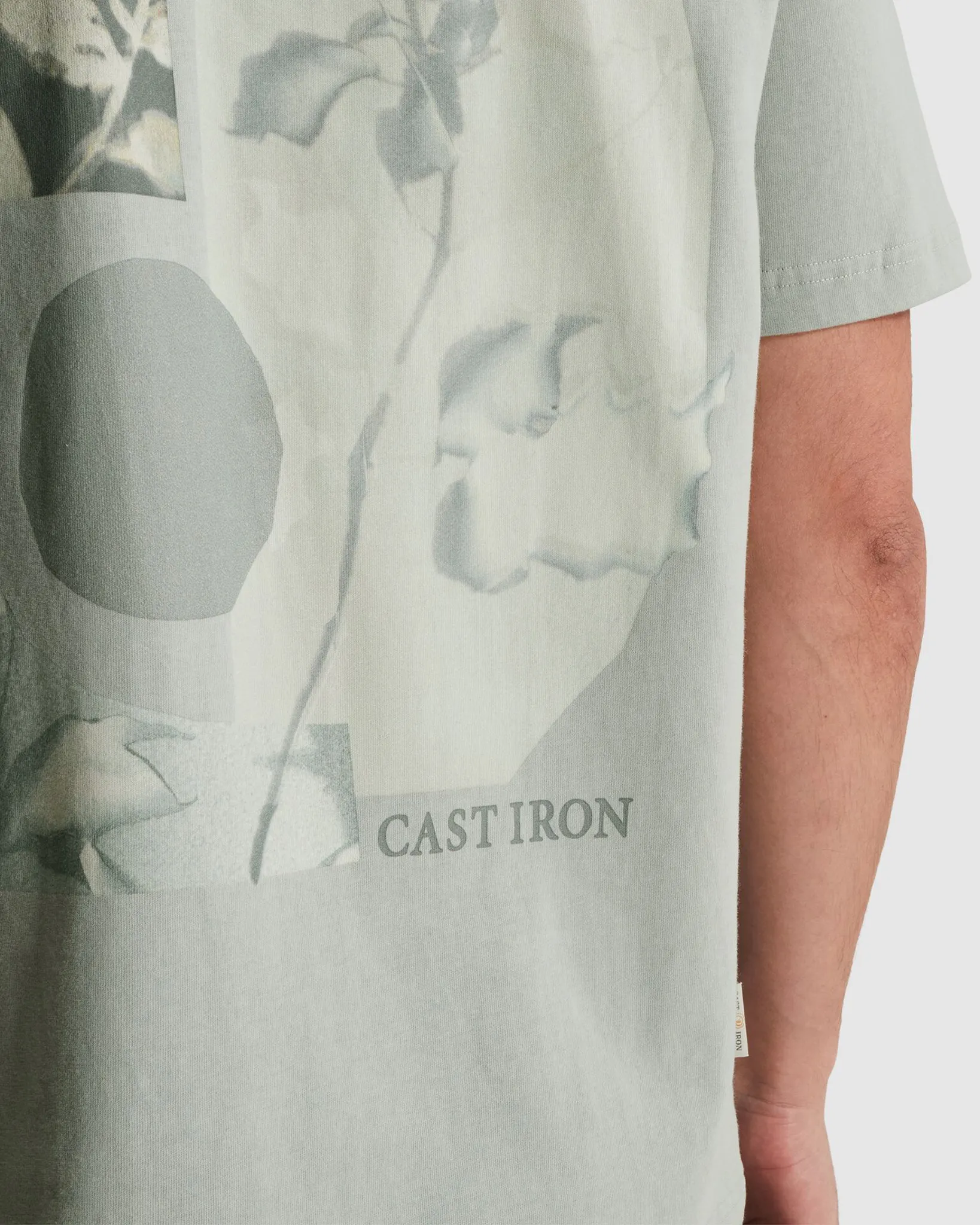 Cast Iron T-shirt Grijs 107351-001-L