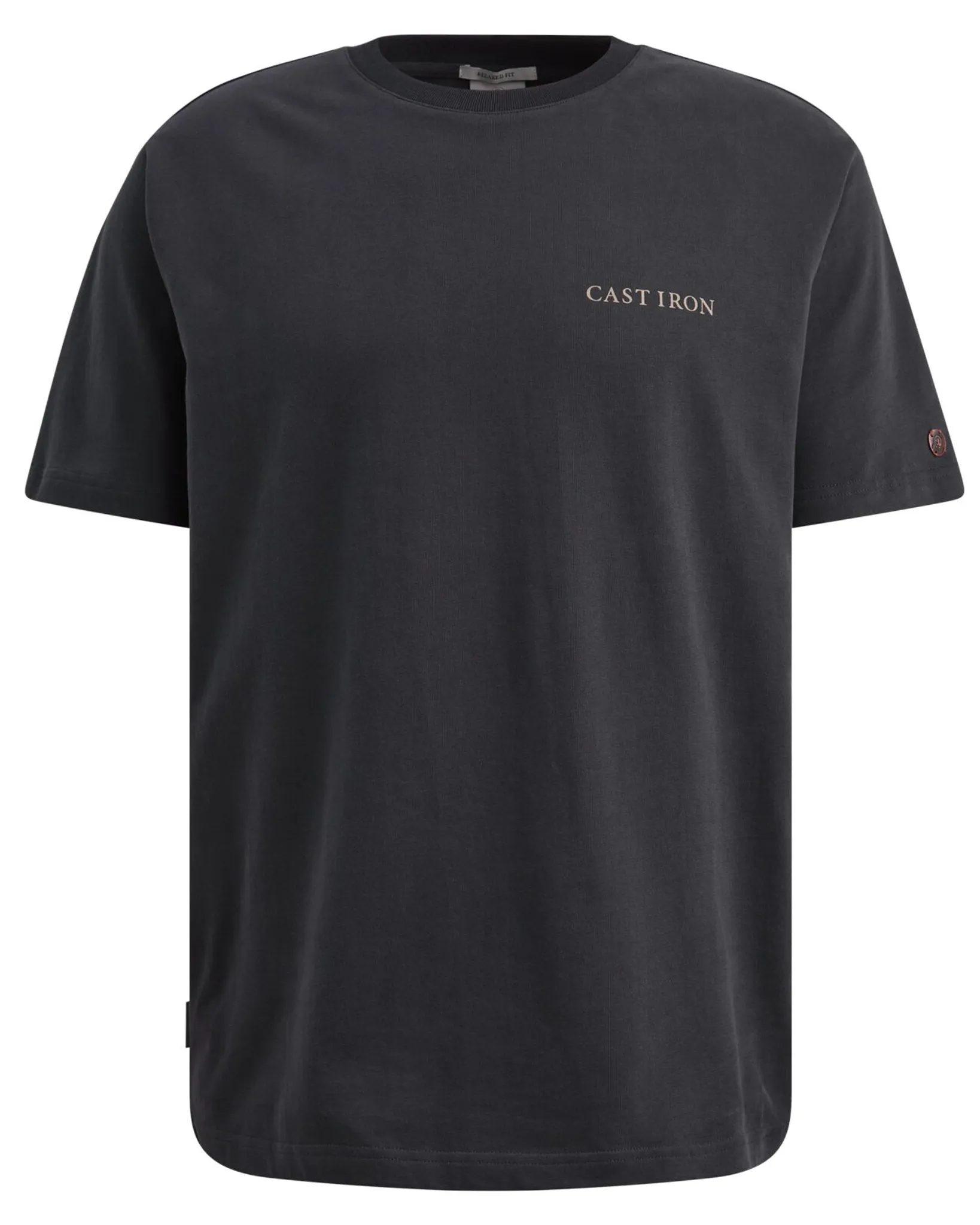 Cast Iron T-shirt Zwart 107352-001-L