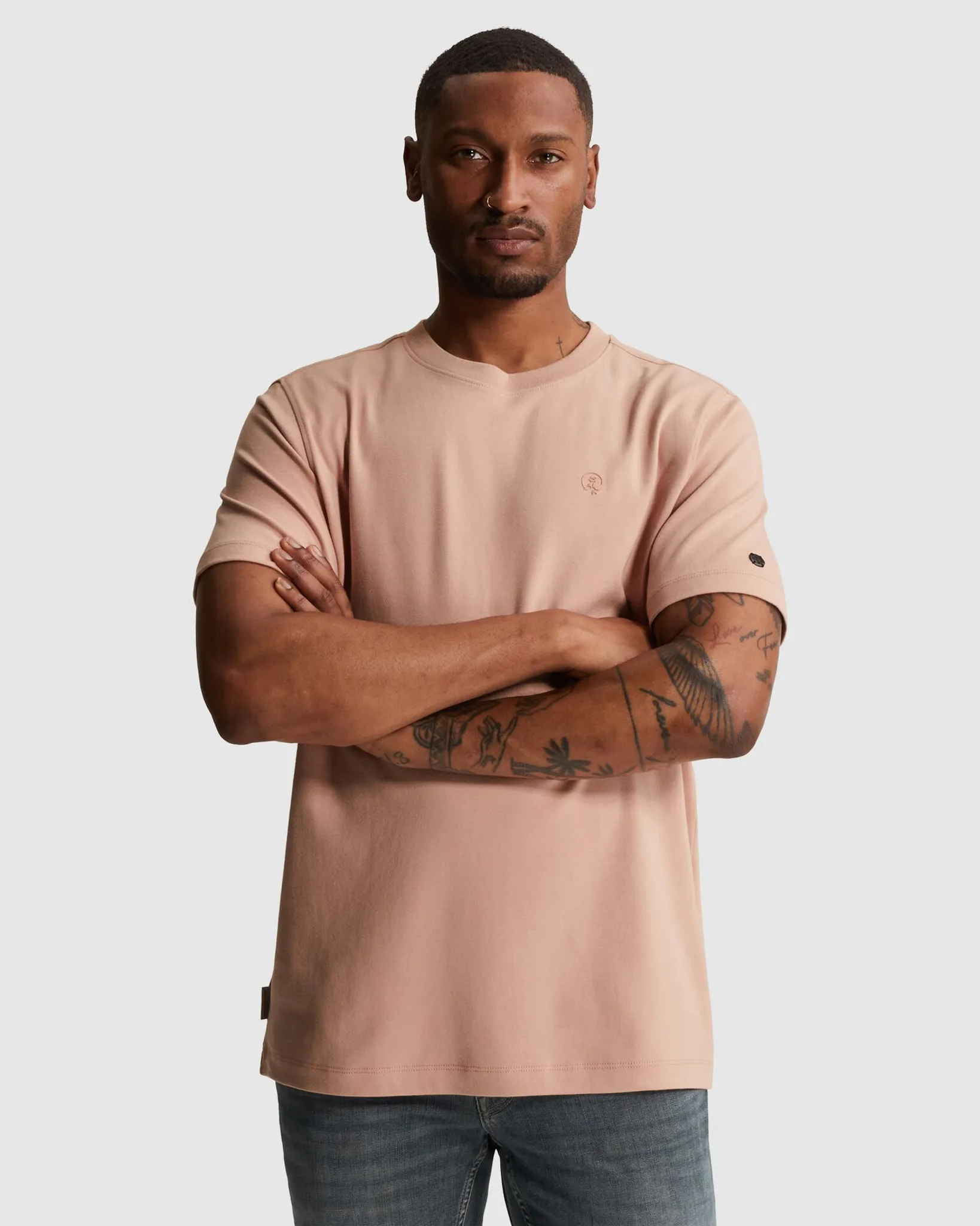 Cast Iron T-shirt Beige 107353-001-L