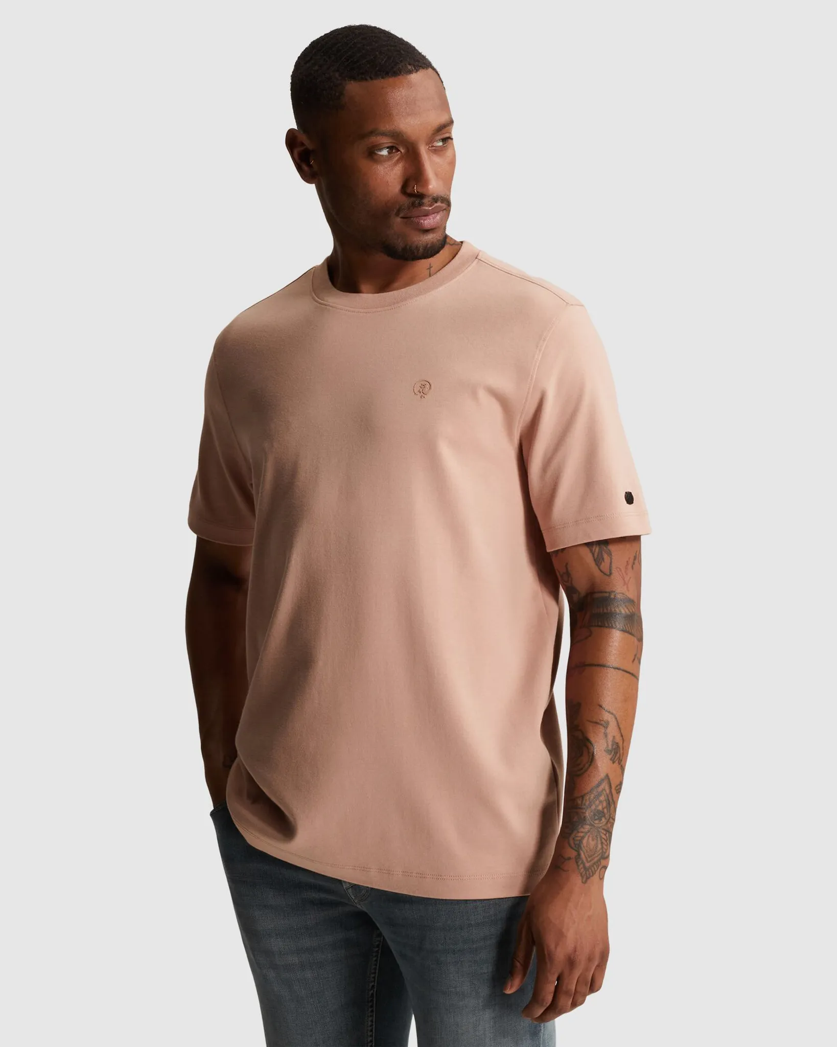 Cast Iron T-shirt Beige 107353-001-L