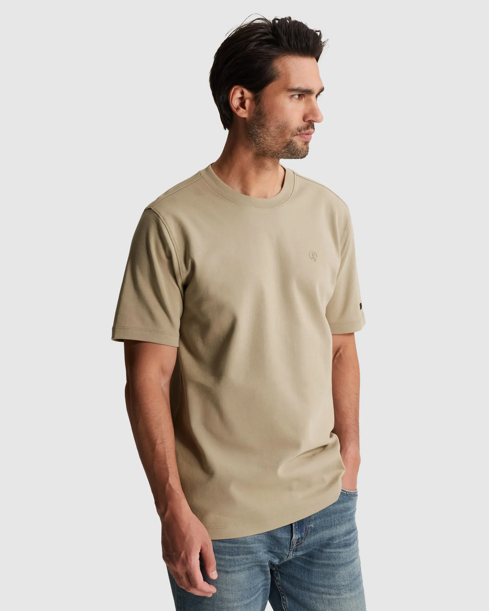 Cast Iron T-shirt Grijs 107354-001-L