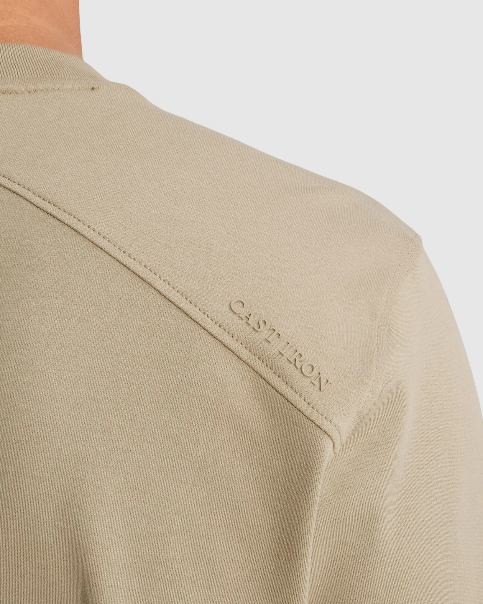 Cast Iron T-shirt Grijs 107354-001-L