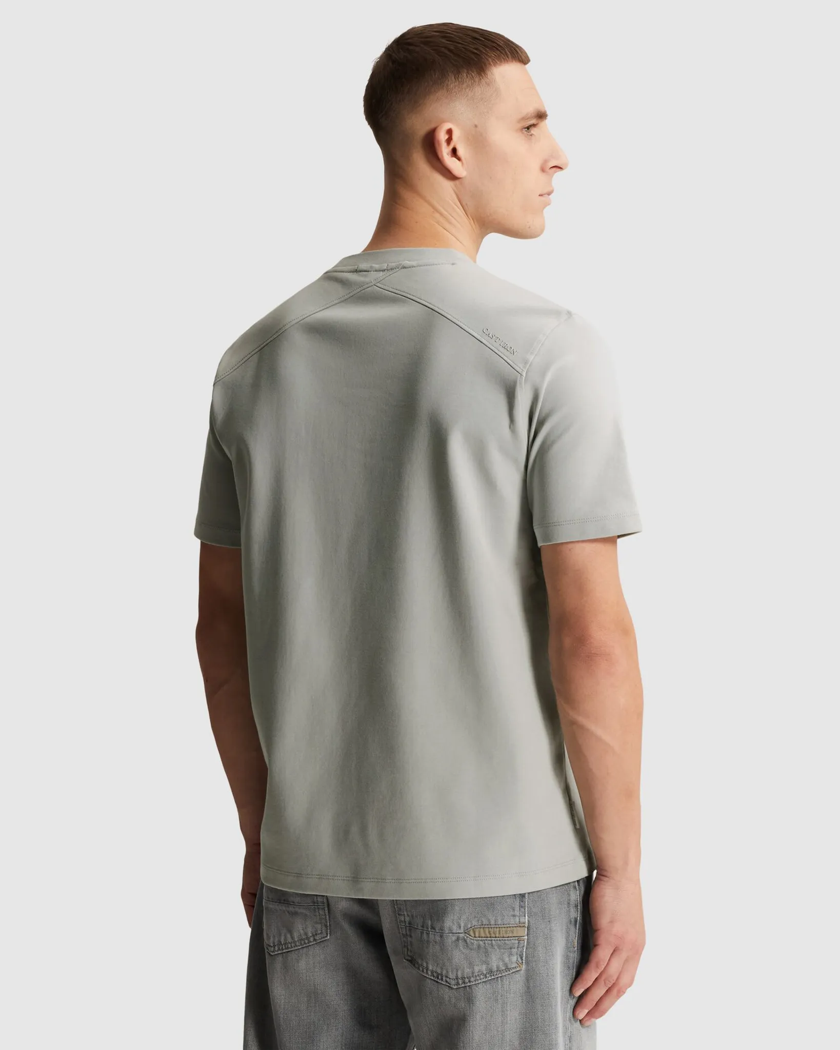 Cast Iron T-shirt Grijs 107355-001-L