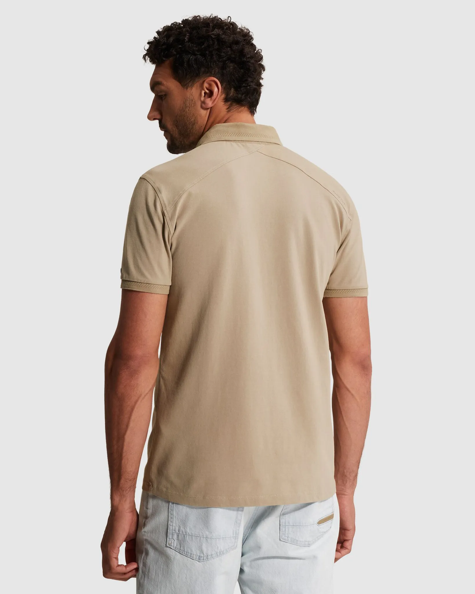 Cast Iron Polo Grijs 107357-001-L