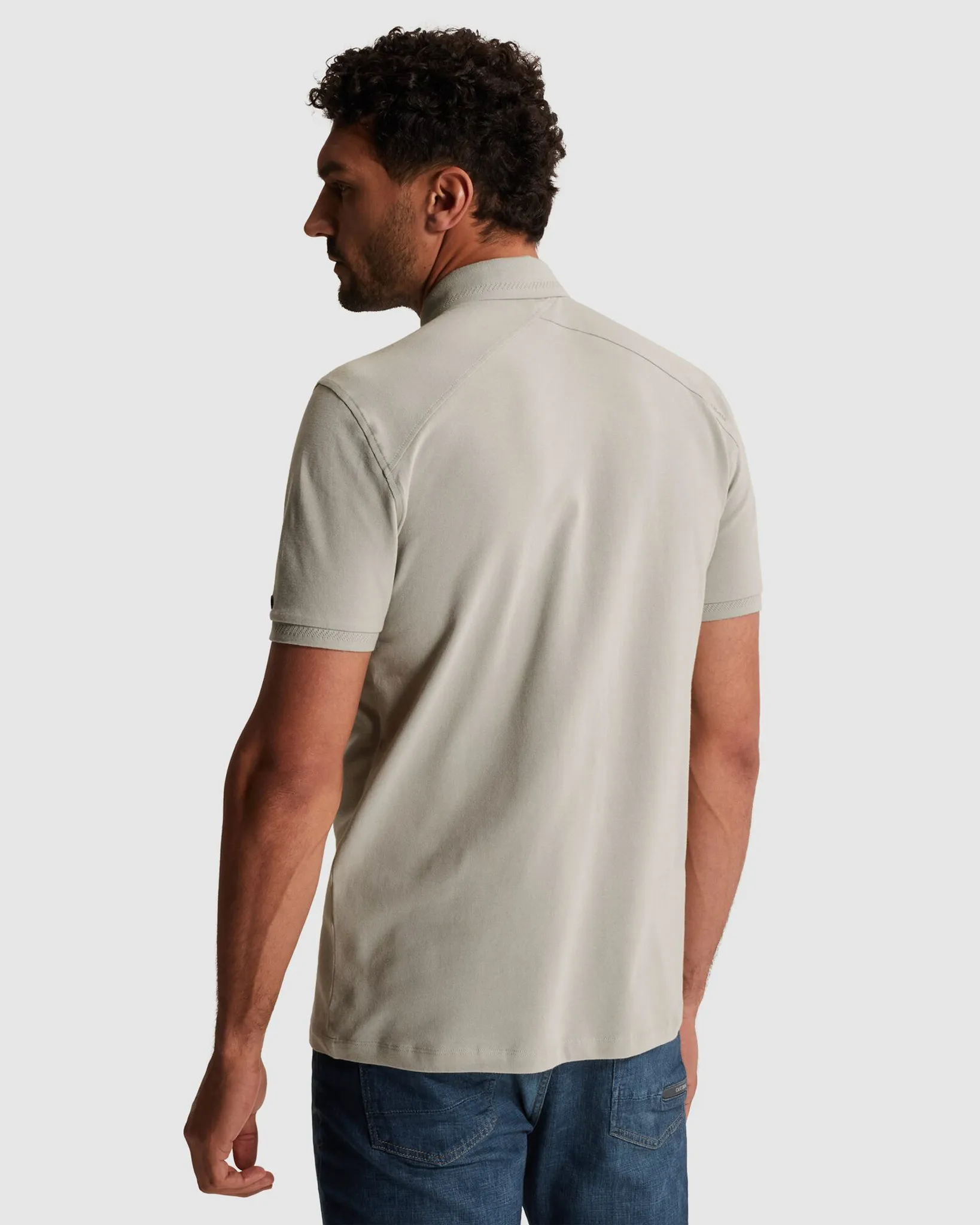 Cast Iron Polo Grijs 107358-001-L