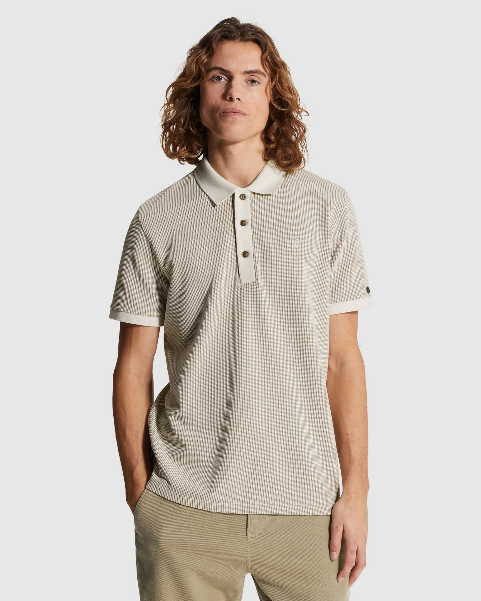 Cast Iron Polo Wit 107361-001-L
