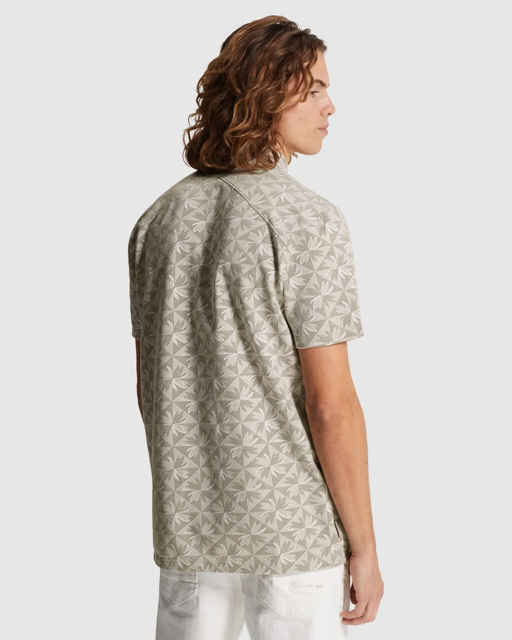 Cast Iron Polo Wit 107362-001-L